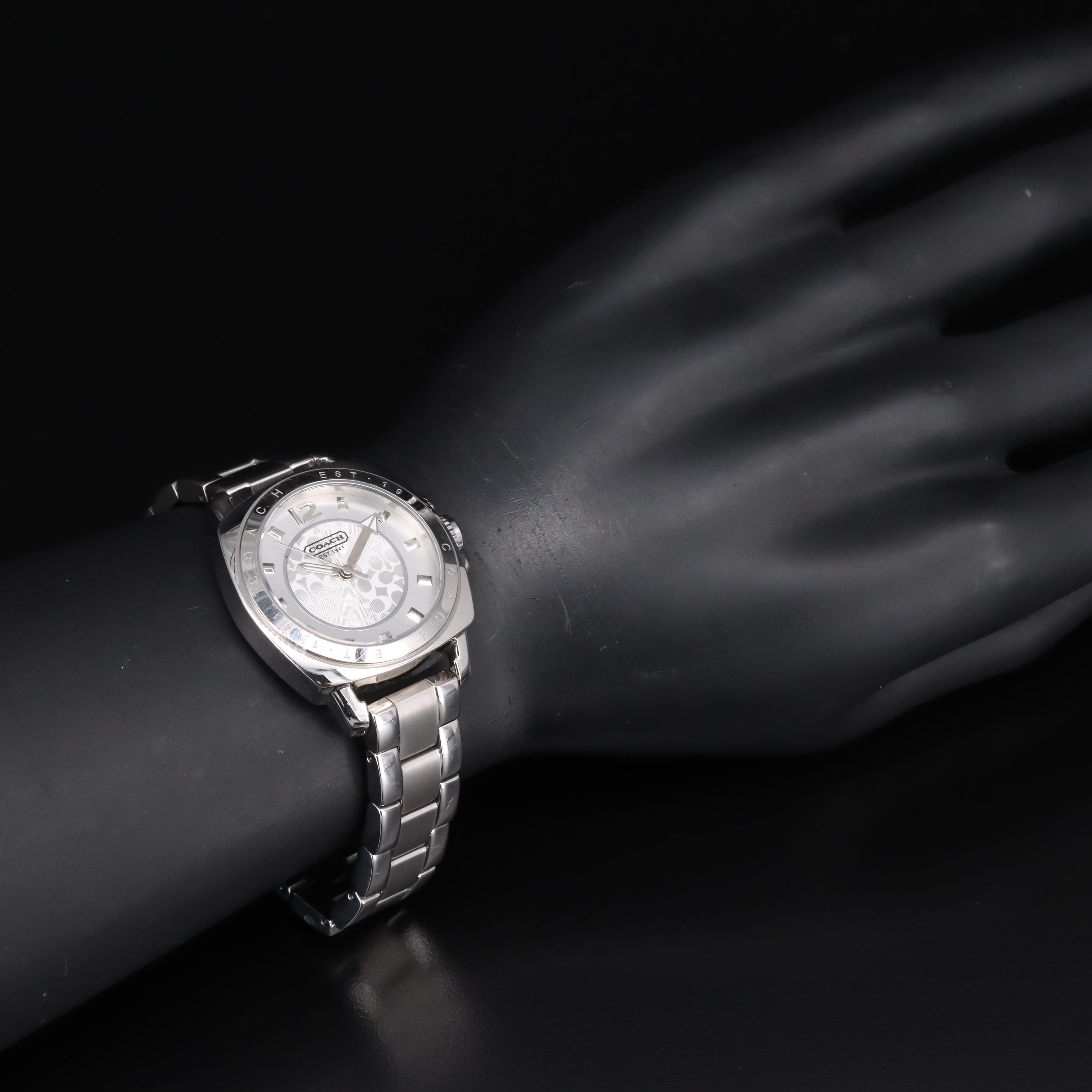 Coach "Libby" Stainless Steel Watch