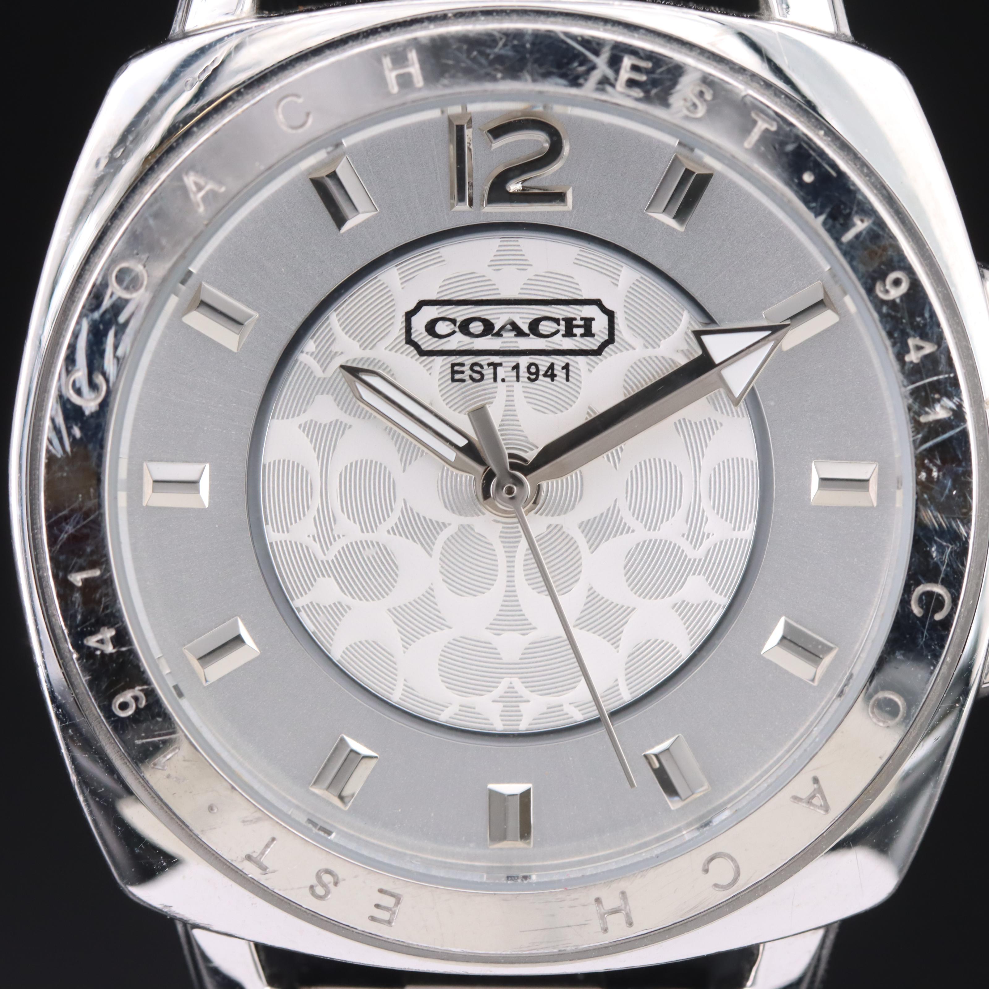 Coach "Libby" Stainless Steel Watch