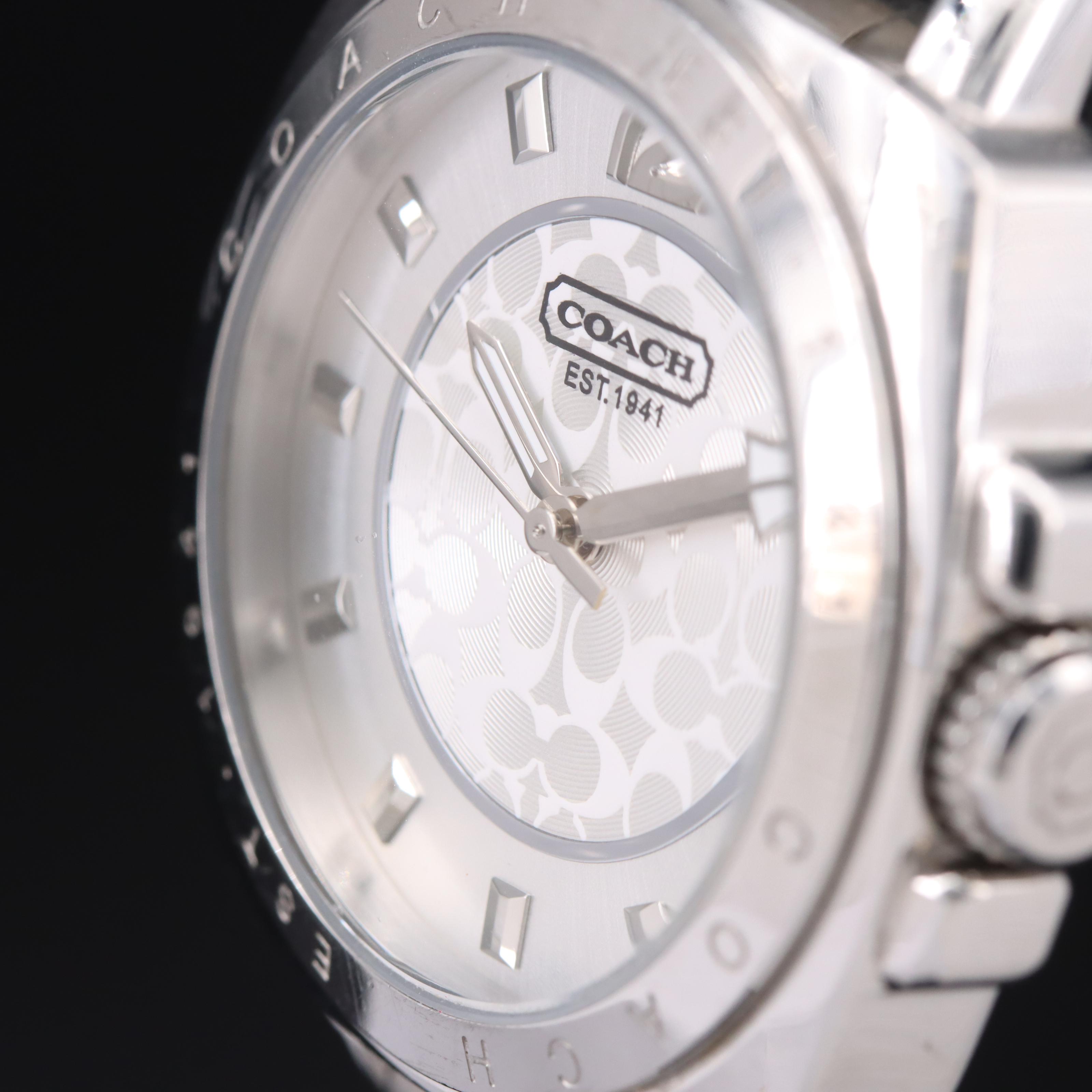 Coach "Libby" Stainless Steel Watch