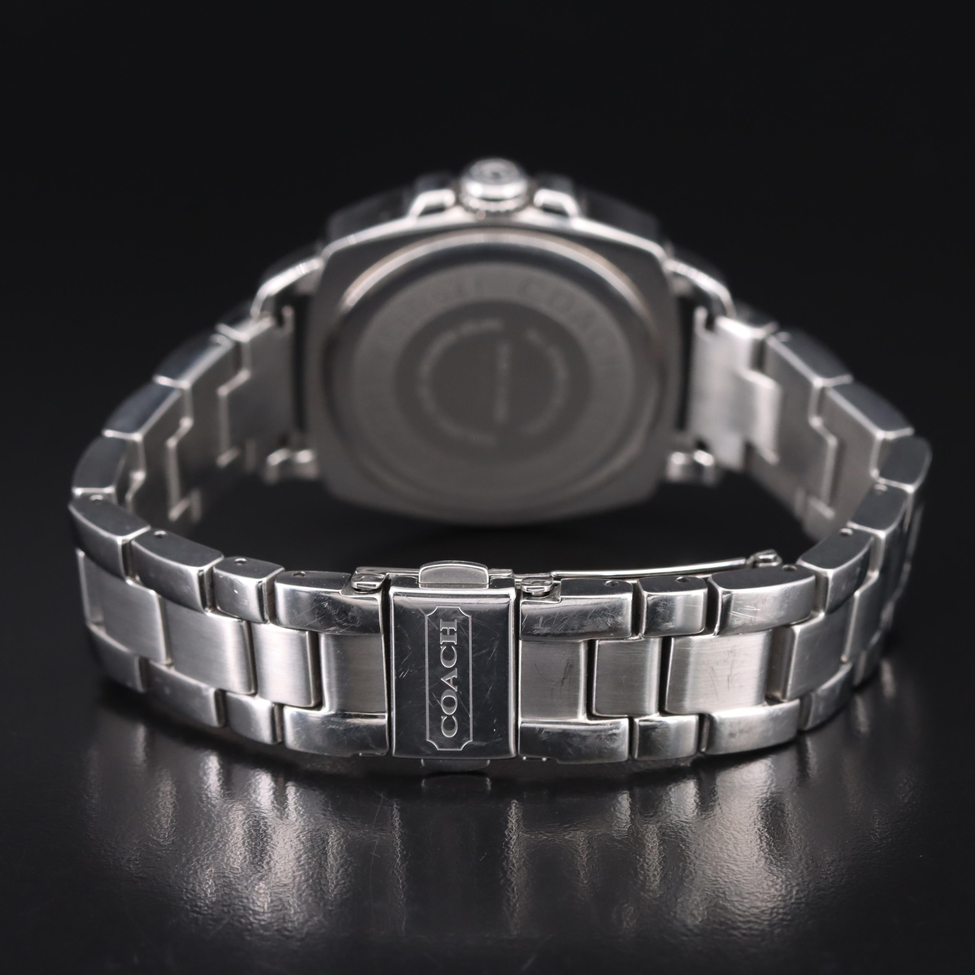 Coach "Libby" Stainless Steel Watch