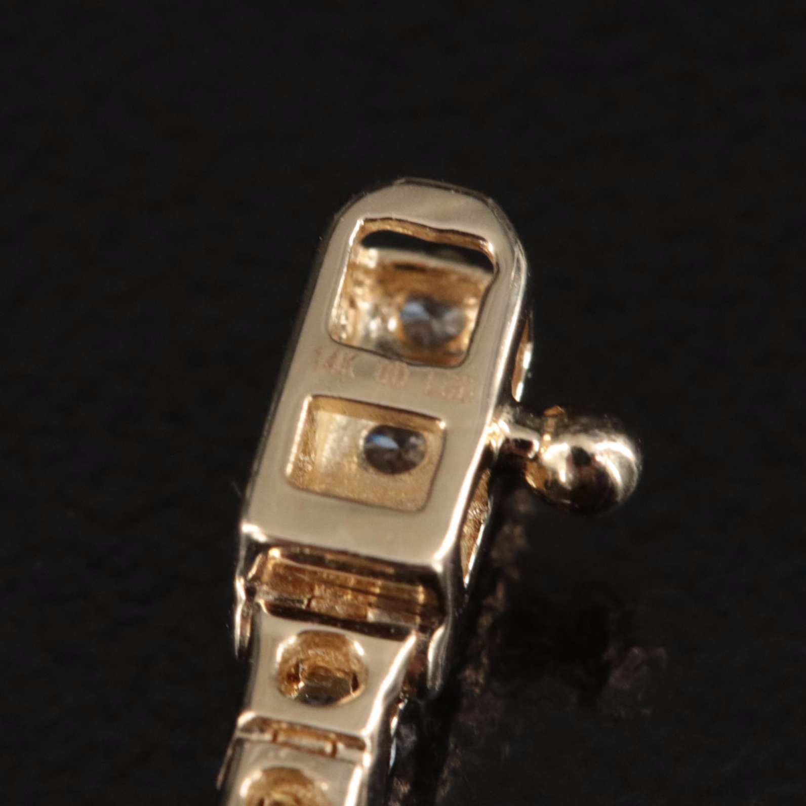 14K 3.00 CTW Lab Grown Diamond Bracelet with IGI Report