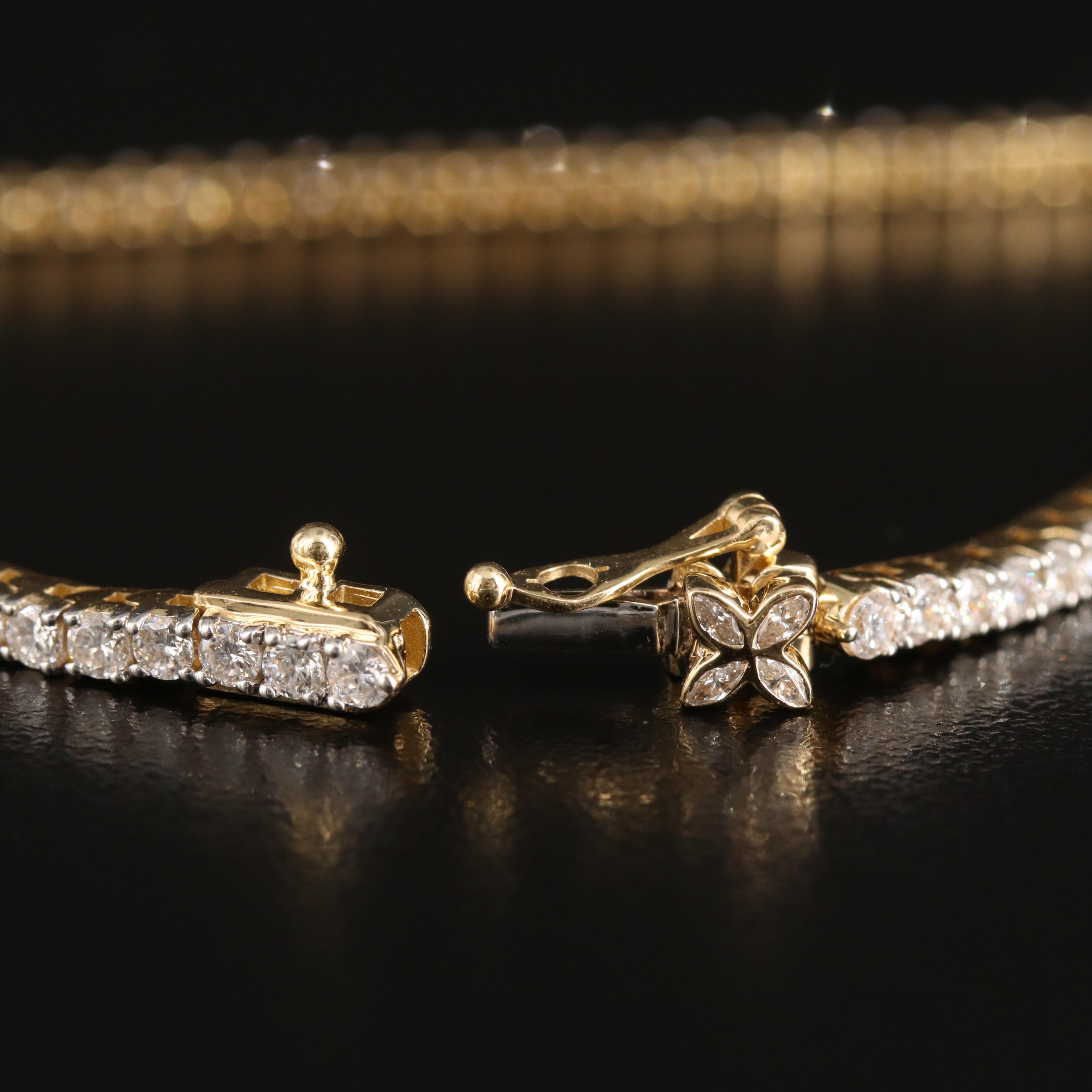 14K 3.00 CTW Lab Grown Diamond Line Bracelet
