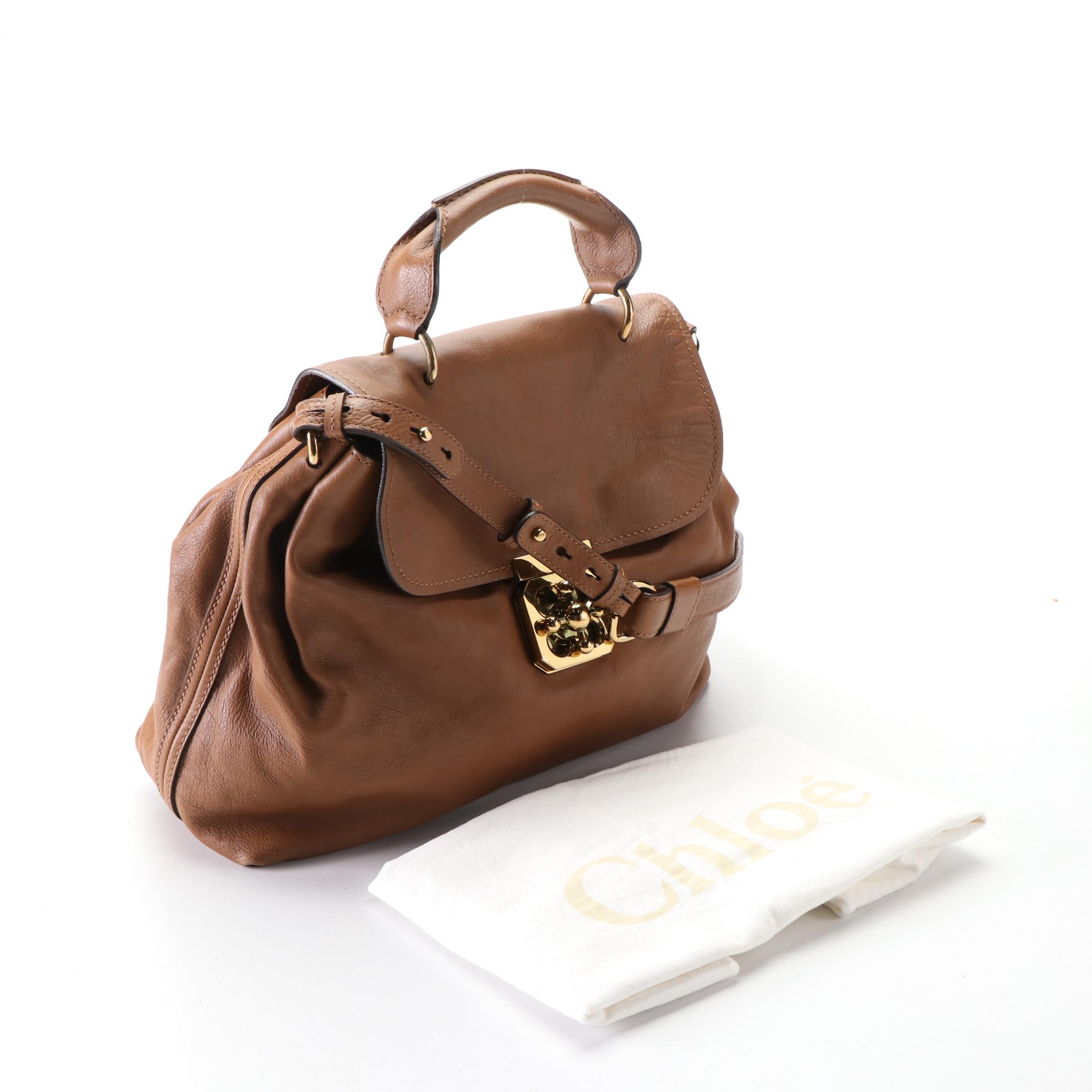 Chloé Leather Flap Two-Way Bag