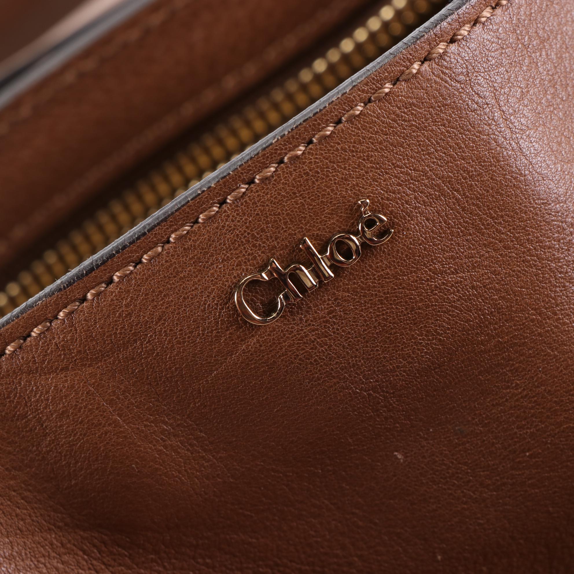 Chloé Leather Flap Two-Way Bag