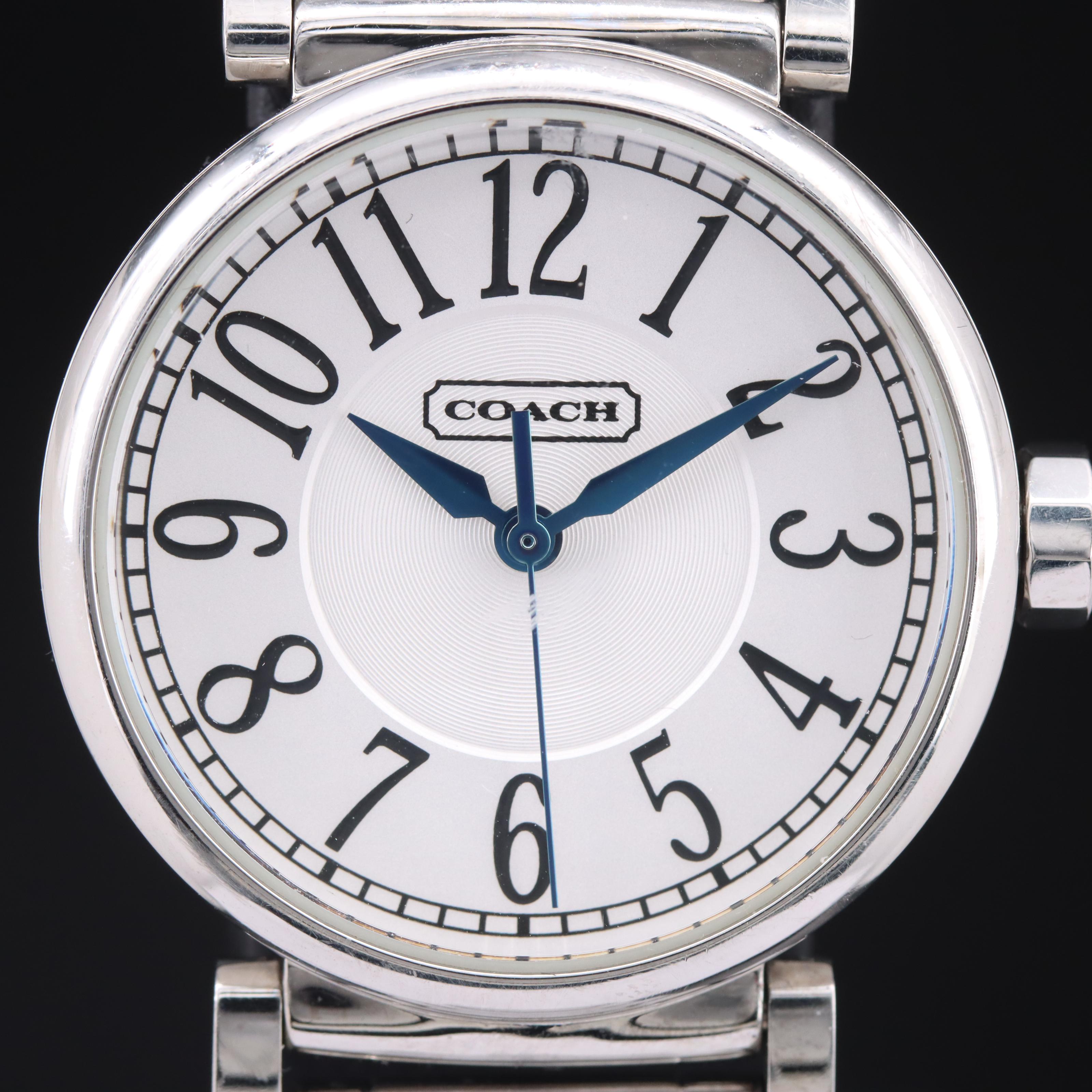 Coach Stainless Steel Quartz Watch