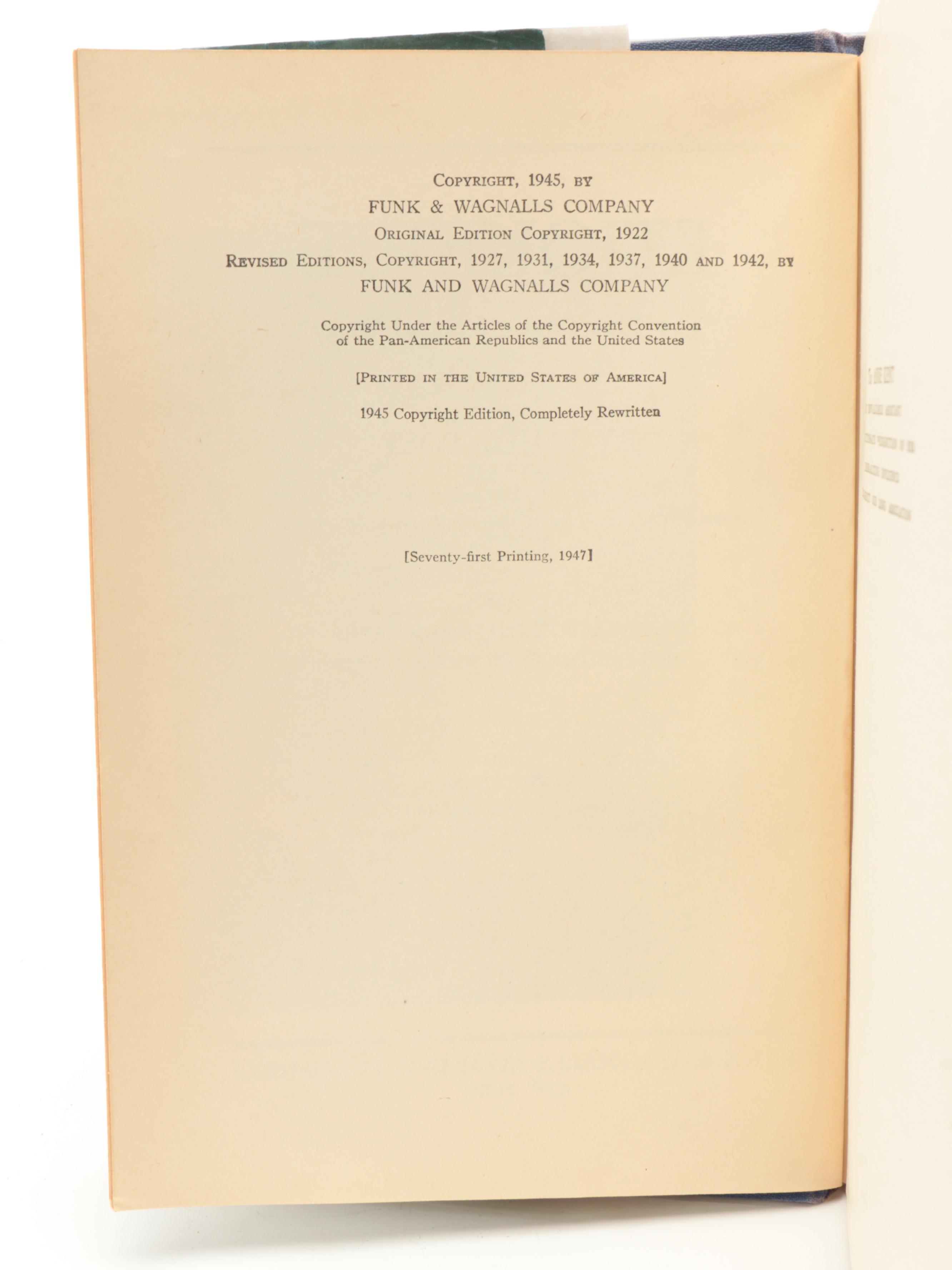 1947 "Emily Post's Etiquette" and More Household Management and Etiquette Books