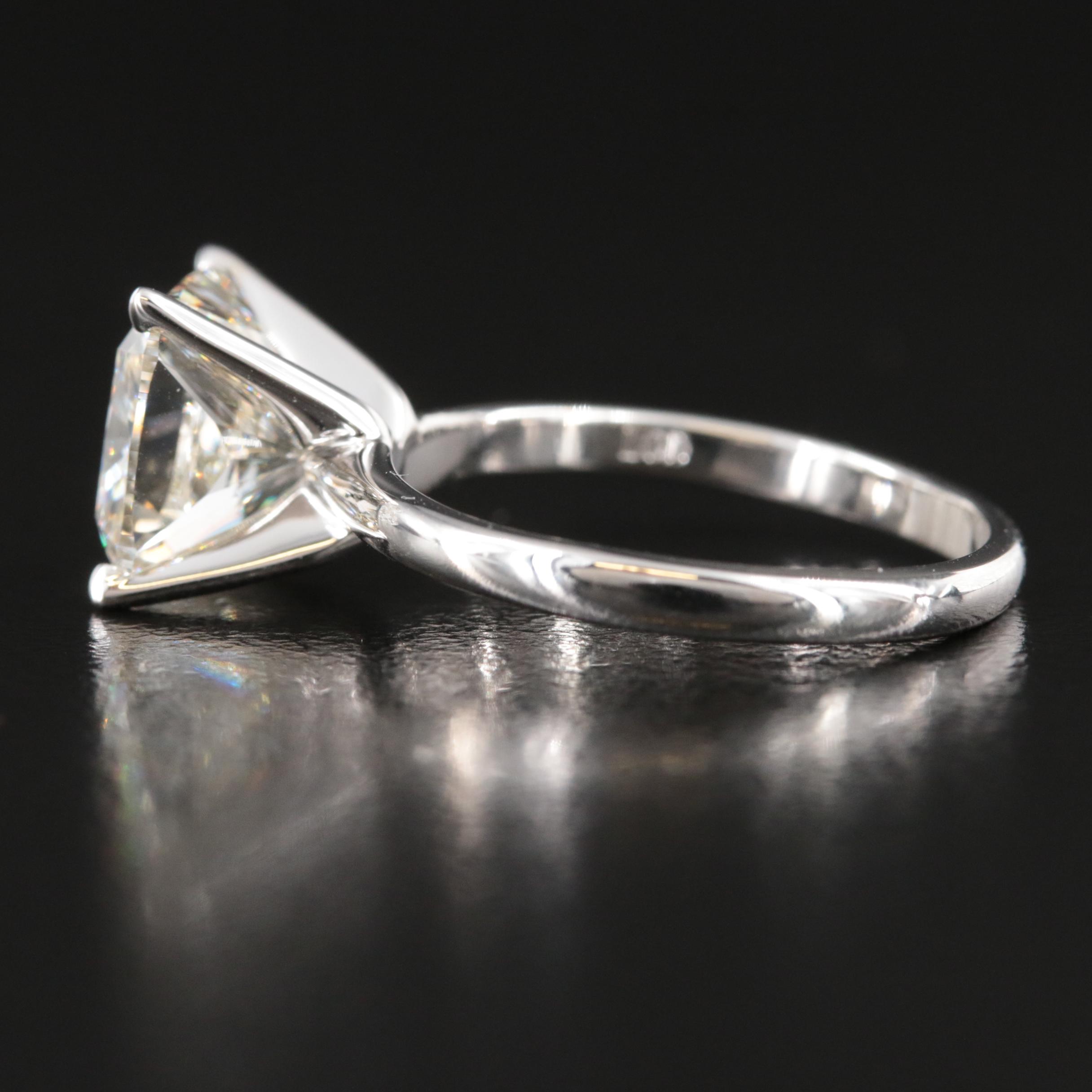 14K 3.96 CT Lab Grown Diamond Ring