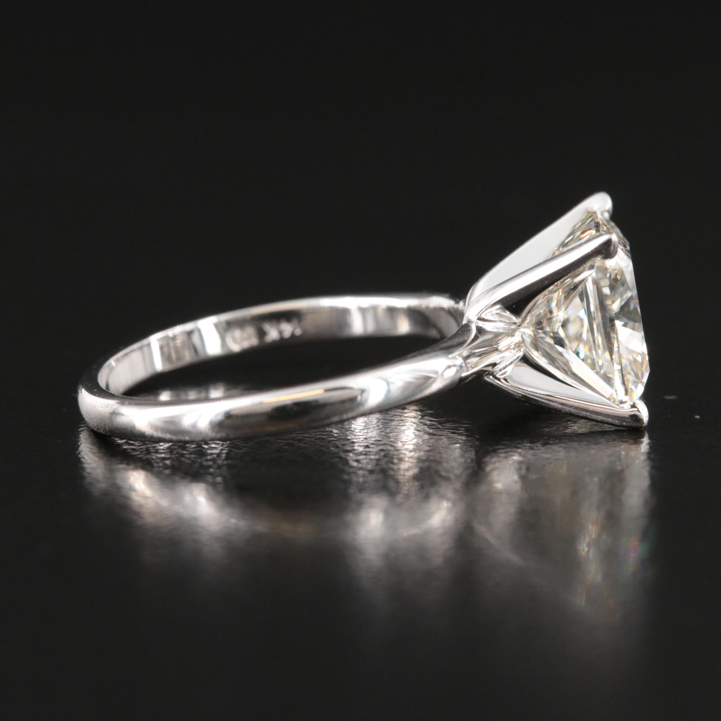14K 3.96 CT Lab Grown Diamond Ring