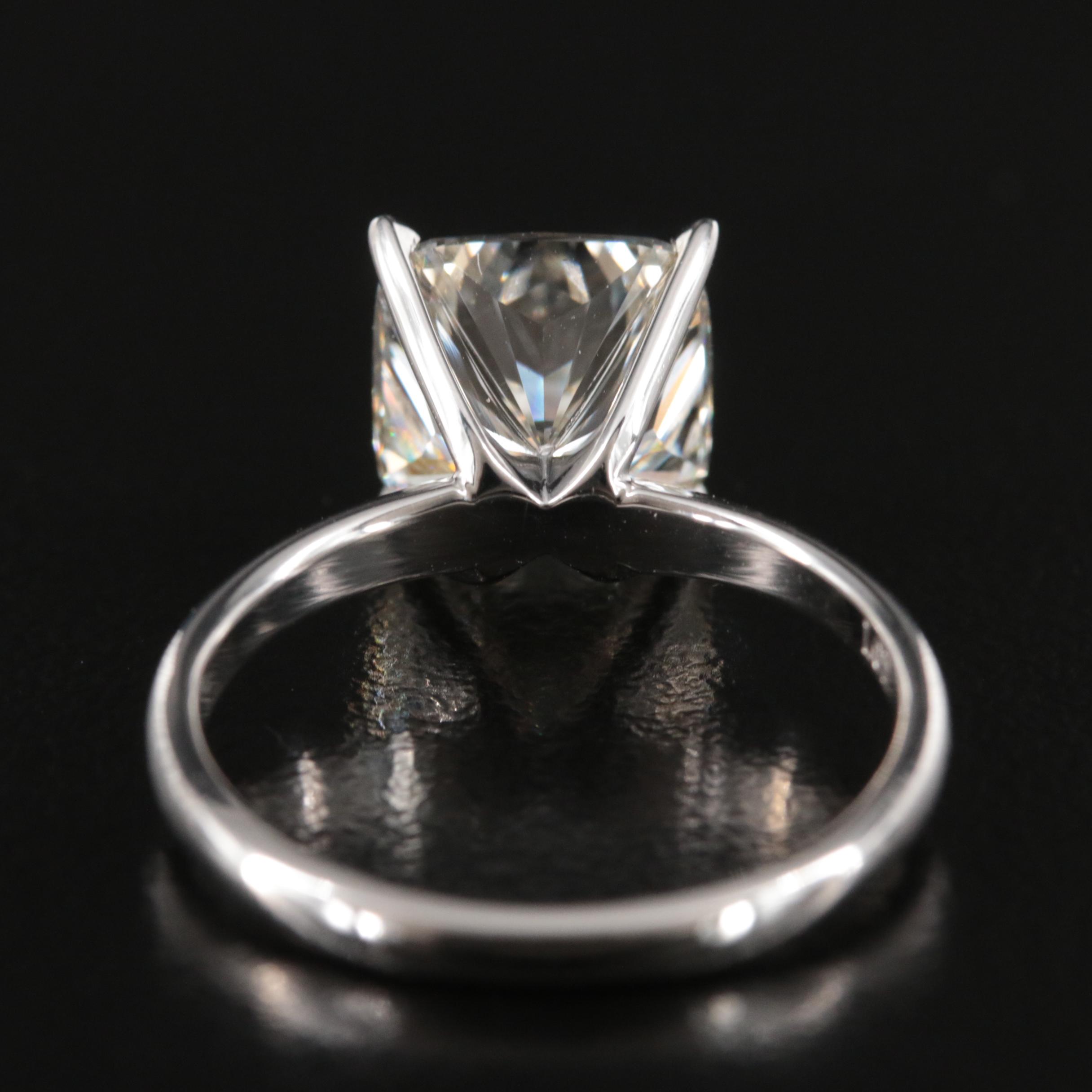 14K 3.96 CT Lab Grown Diamond Ring