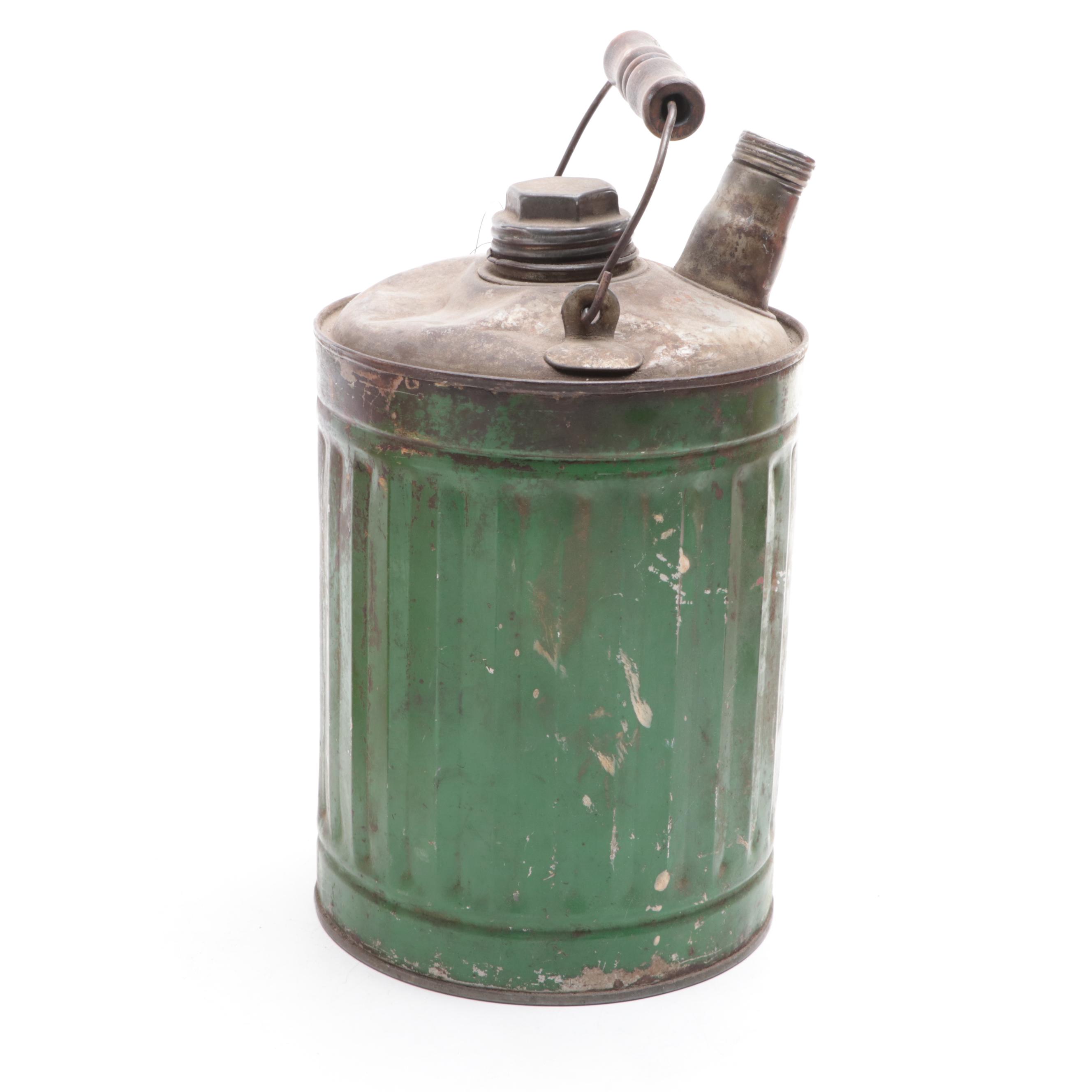 Eagle and Geuder, Paeschke & Frey Gasoline Cans, Early to Mid-20th Century