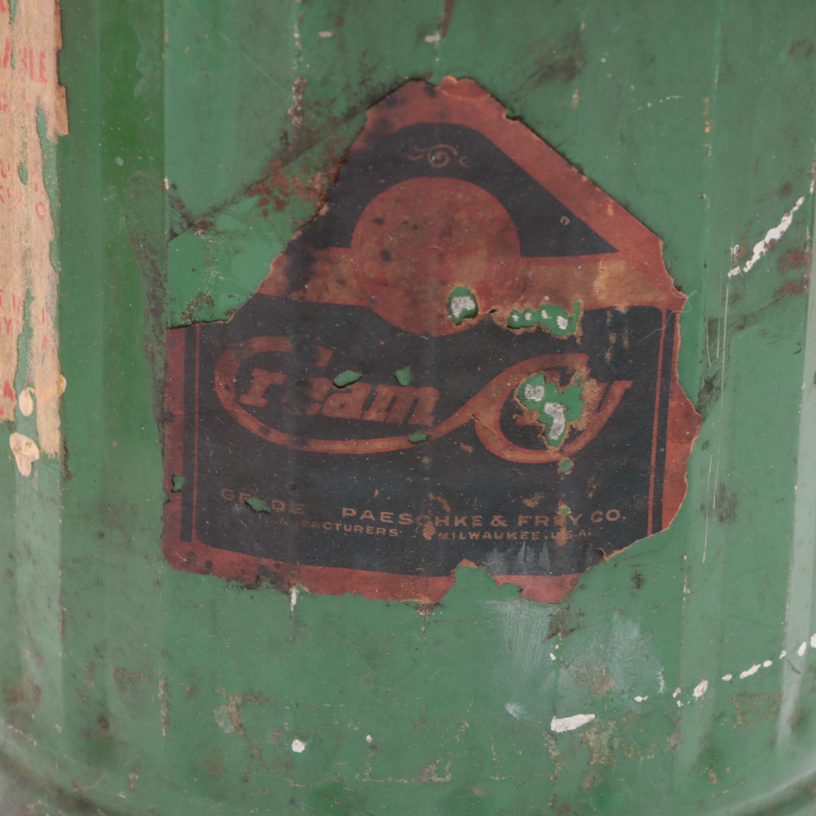 Eagle and Geuder, Paeschke & Frey Gasoline Cans, Early to Mid-20th Century