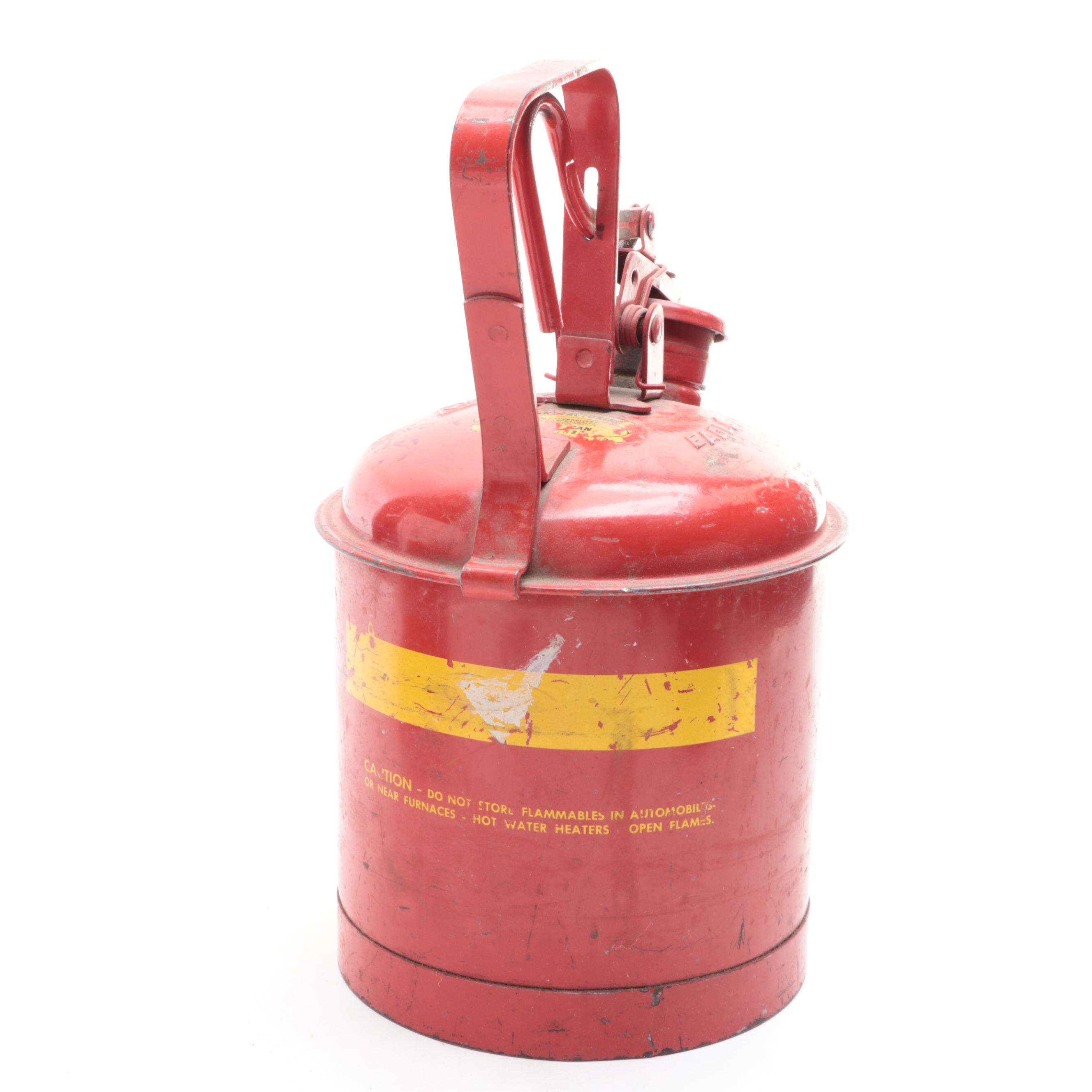 Eagle and Geuder, Paeschke & Frey Gasoline Cans, Early to Mid-20th Century