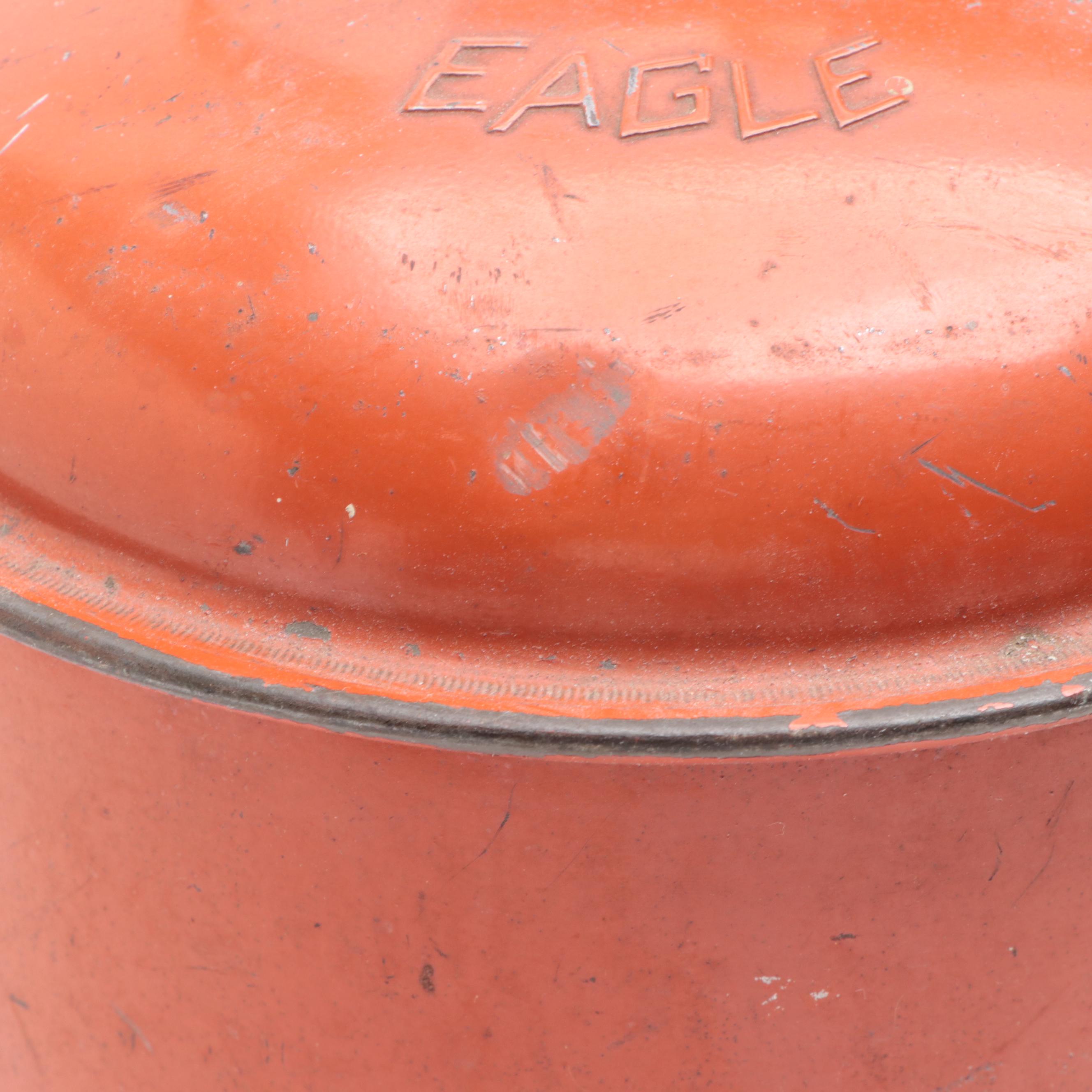 Eagle and Geuder, Paeschke & Frey Gasoline Cans, Early to Mid-20th Century