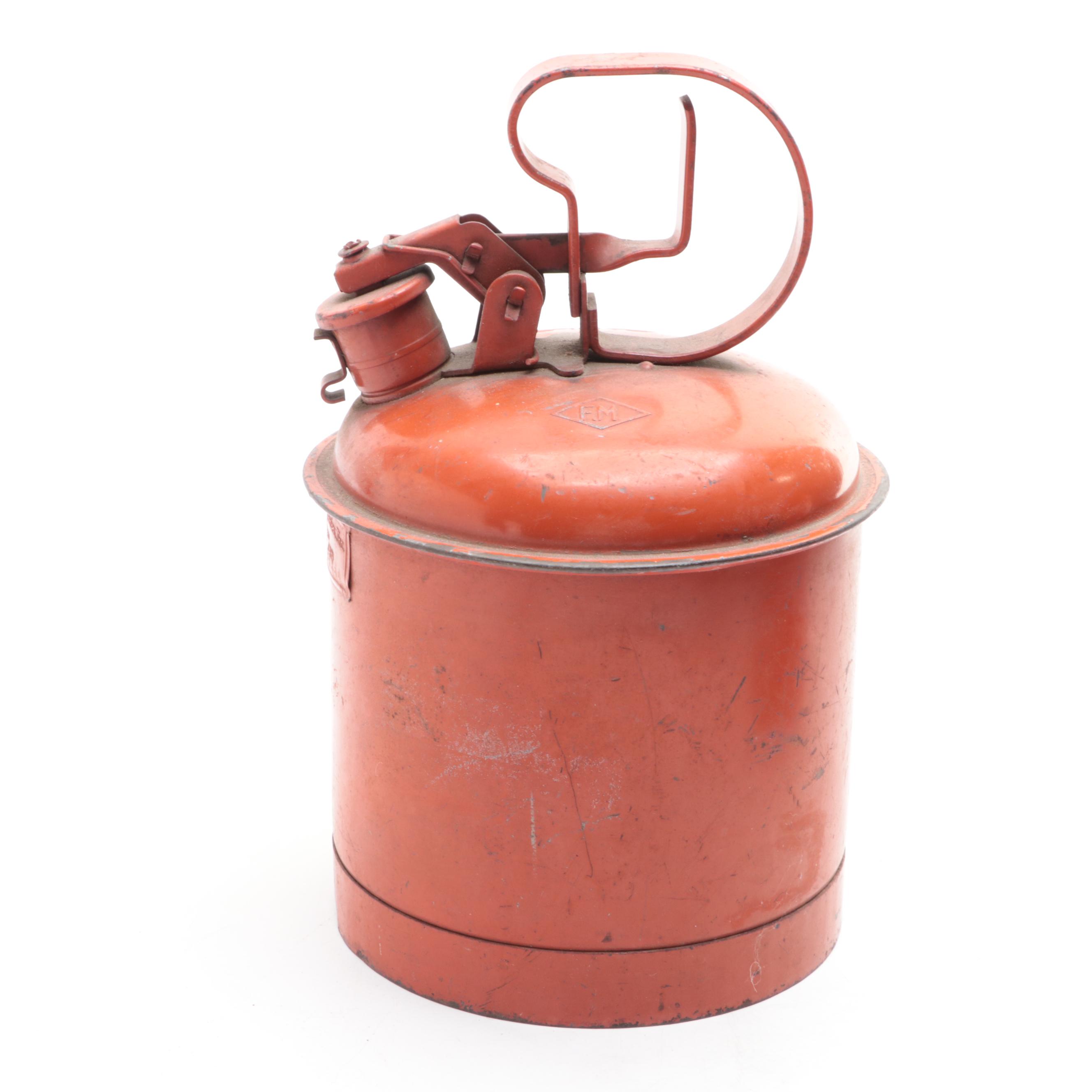 Eagle and Geuder, Paeschke & Frey Gasoline Cans, Early to Mid-20th Century