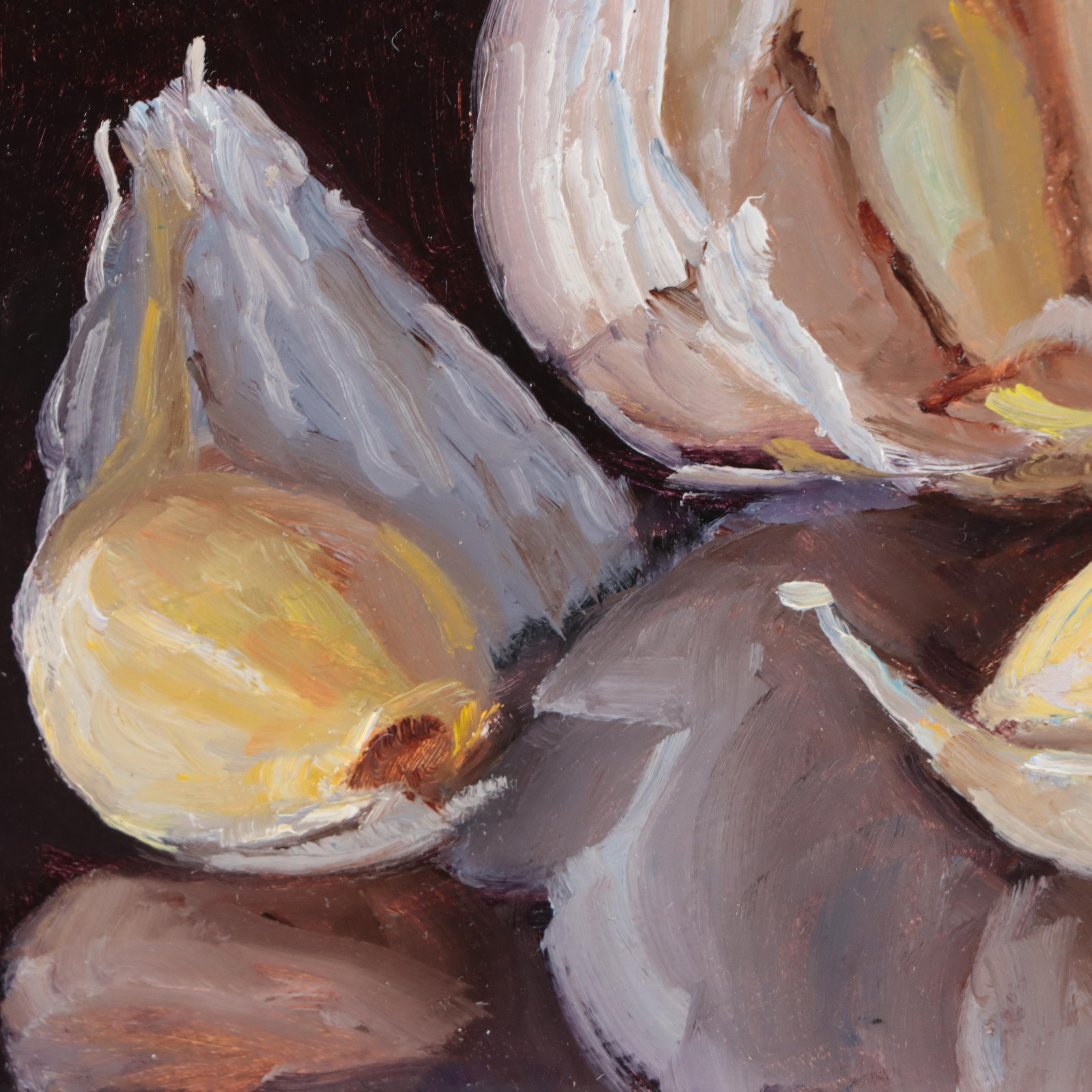 Y. Wang Still Life Oil Painting, 2021