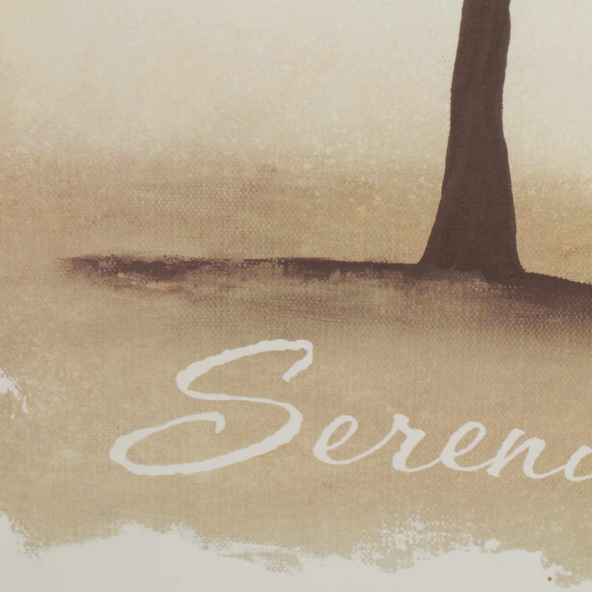 Britt Hallowell Offset Lithographs "Peace," "Harmony," and "Serenity"