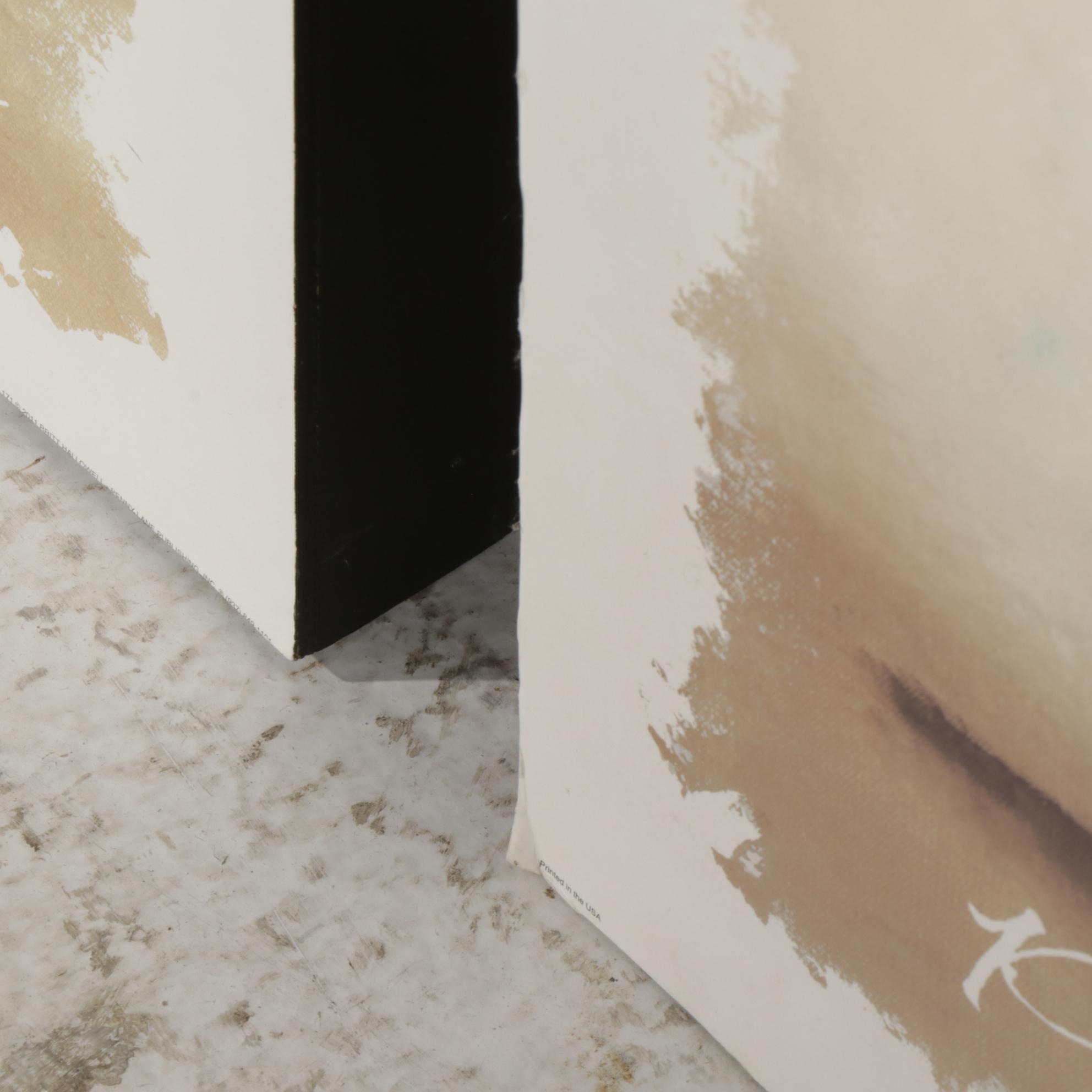 Britt Hallowell Offset Lithographs "Peace," "Harmony," and "Serenity"