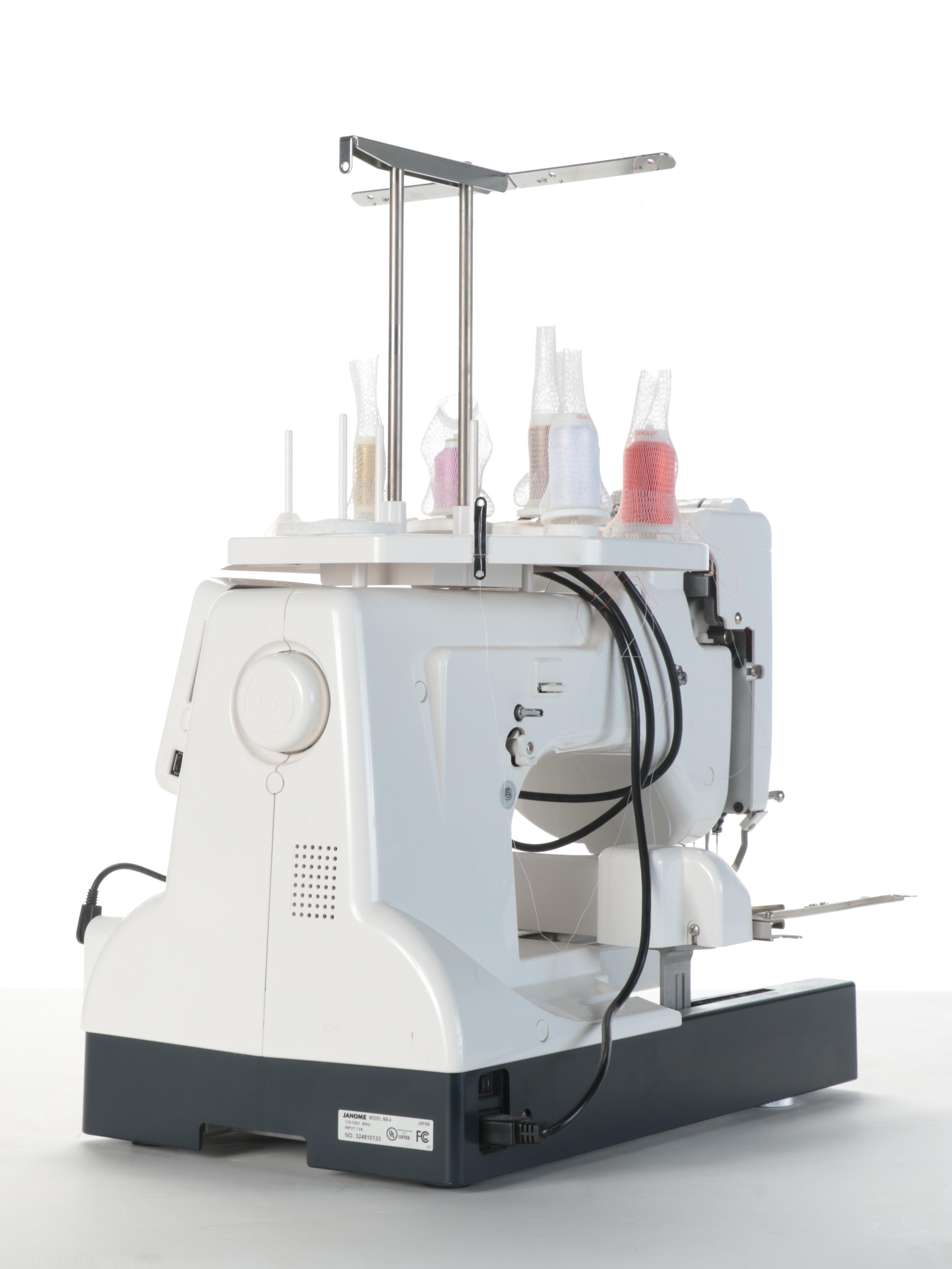 Janome Model MB-4 Commercial Embroidery Machine