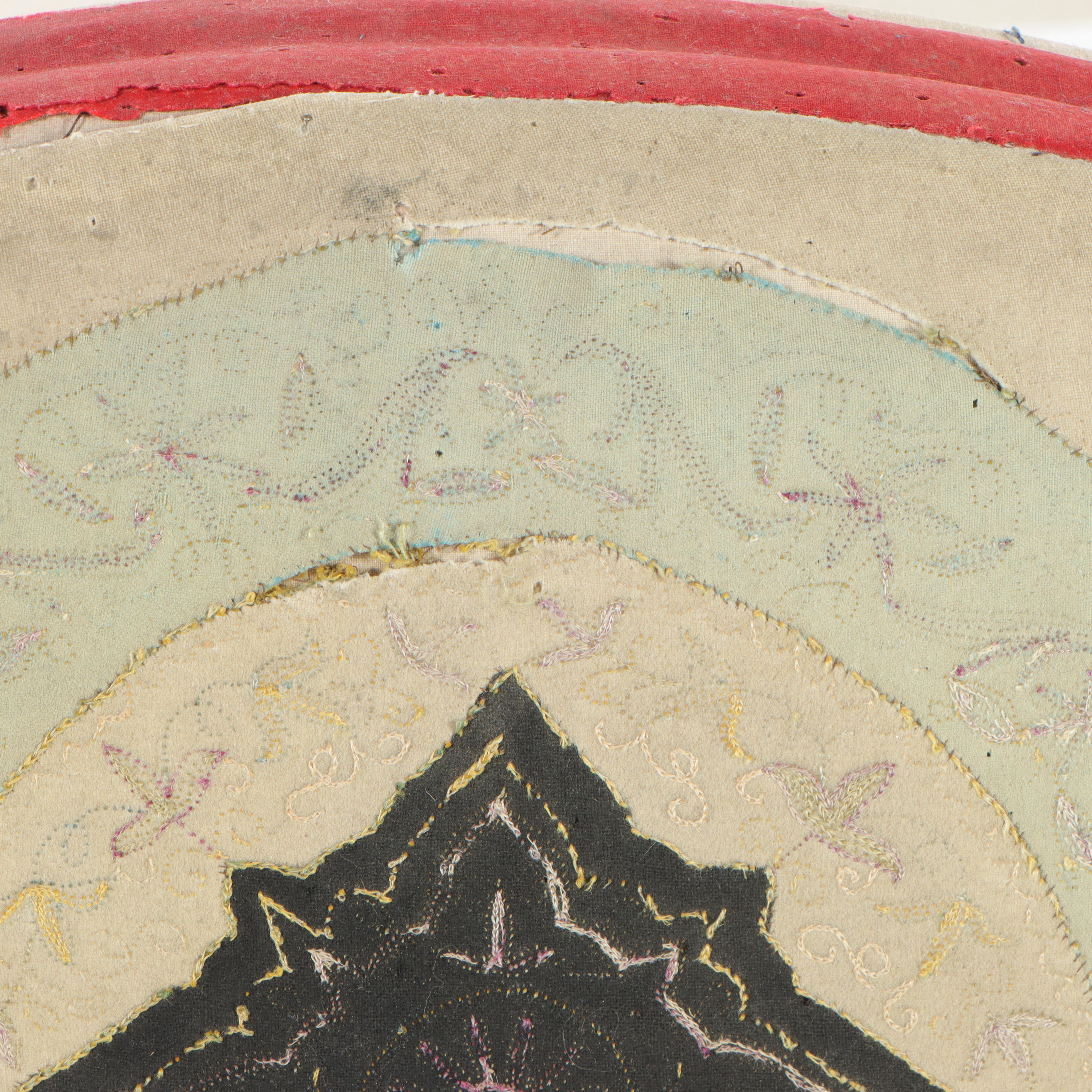 Napoleon III Ebonized Beech Low Chair, Mid to Late 19th Century