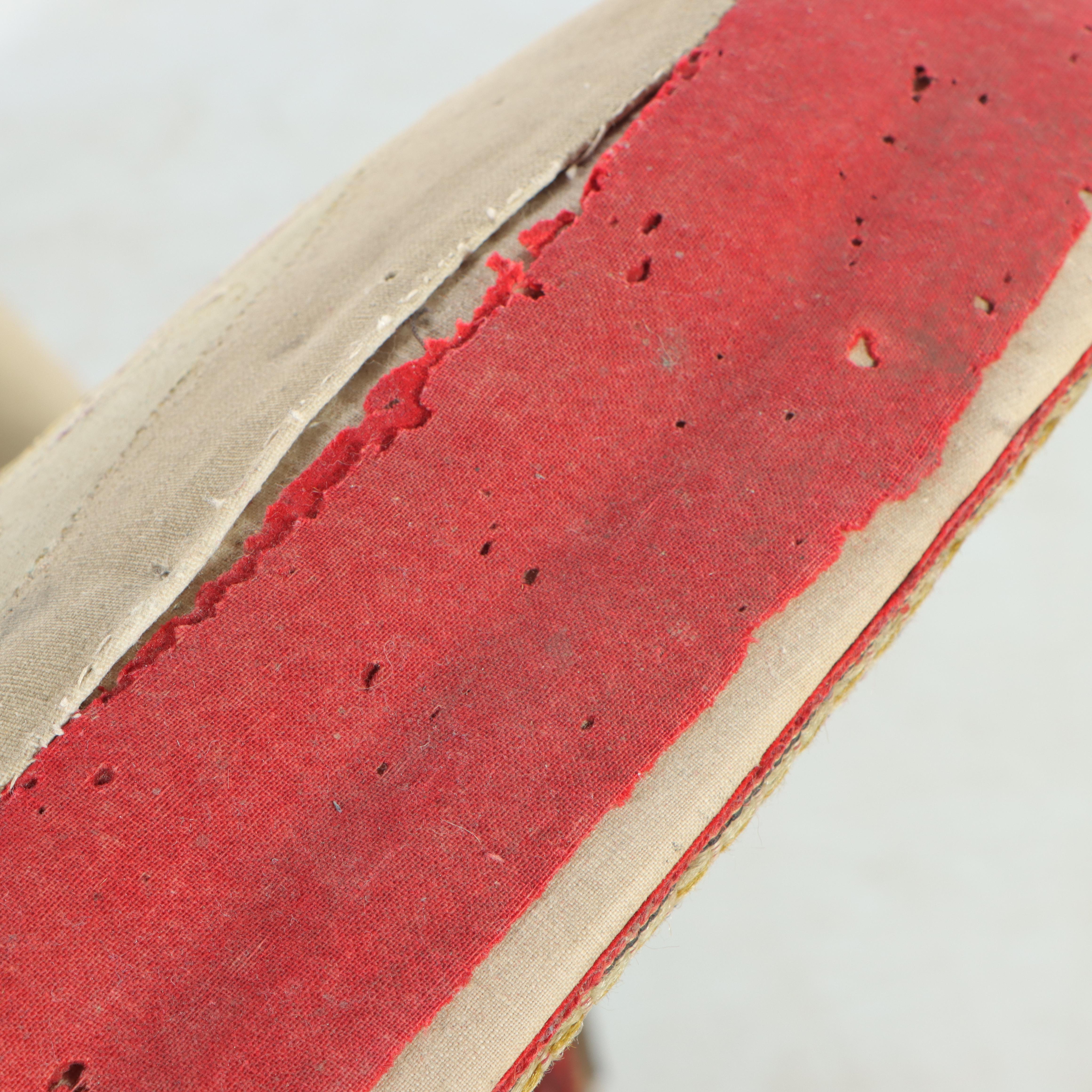 Napoleon III Ebonized Beech Low Chair, Mid to Late 19th Century