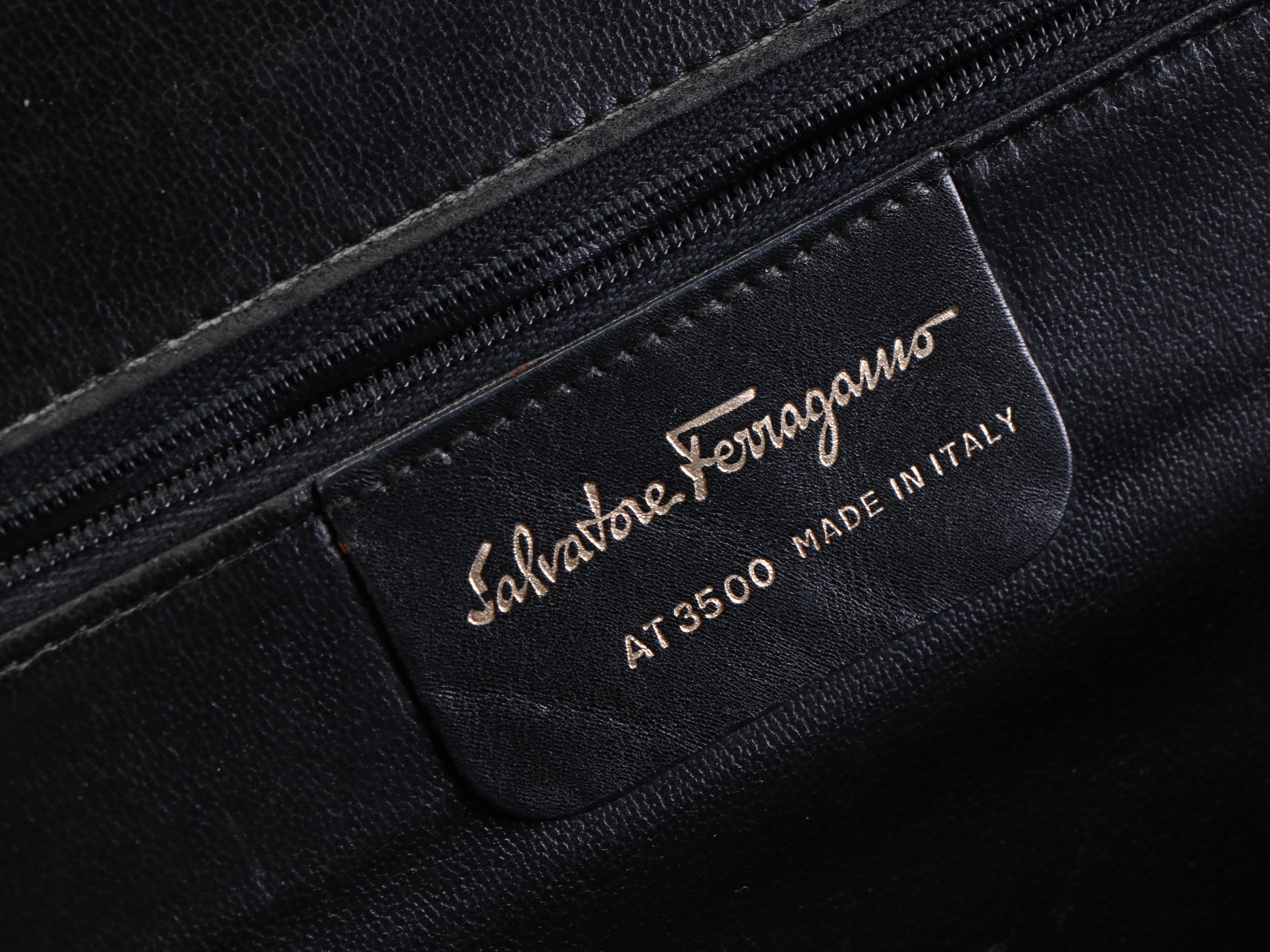 Salvatore Ferragamo Dome Top Shoulder Bag