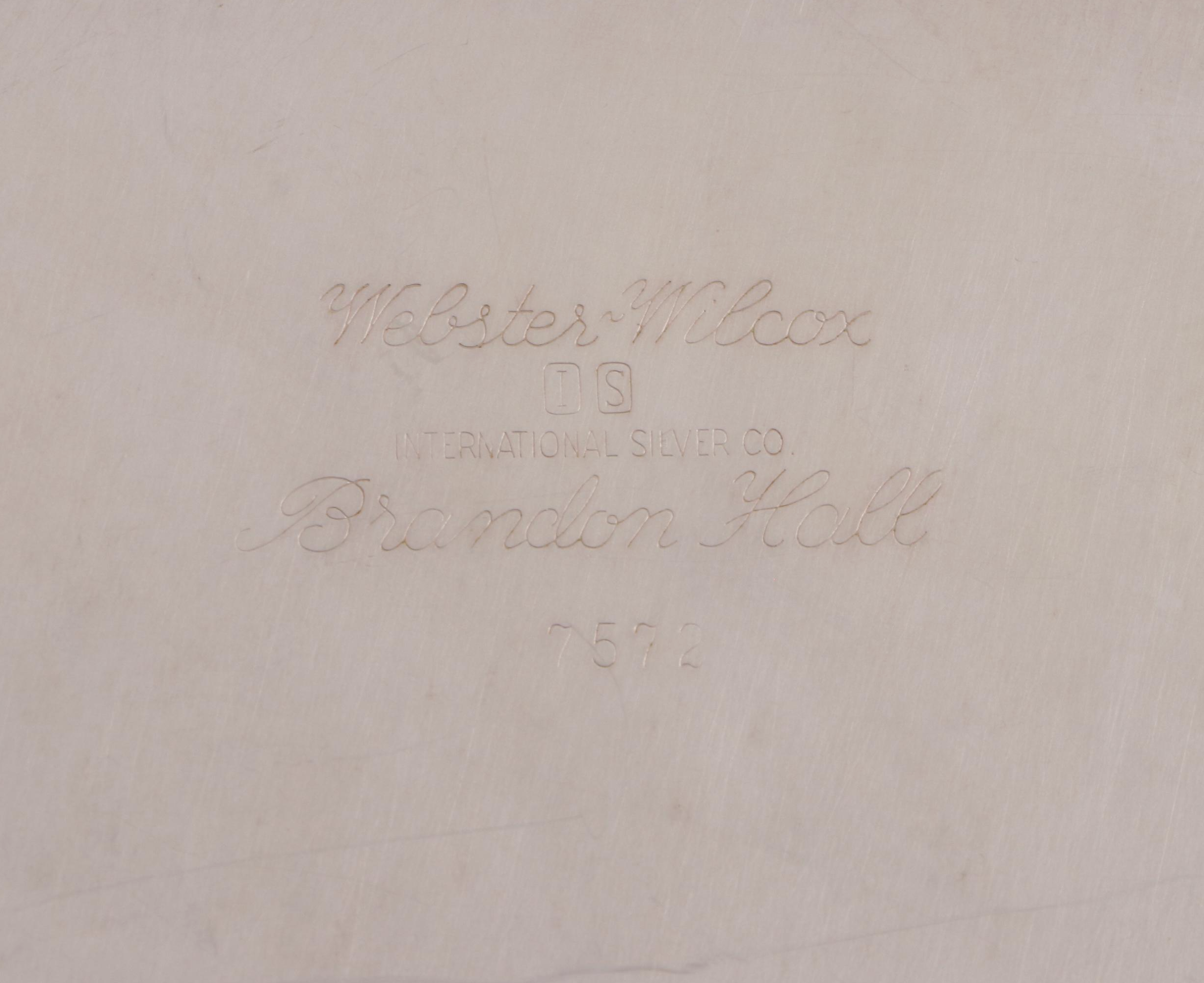 Homan Mfg. Co. and Other Silver Plate Trays and Table Accessories