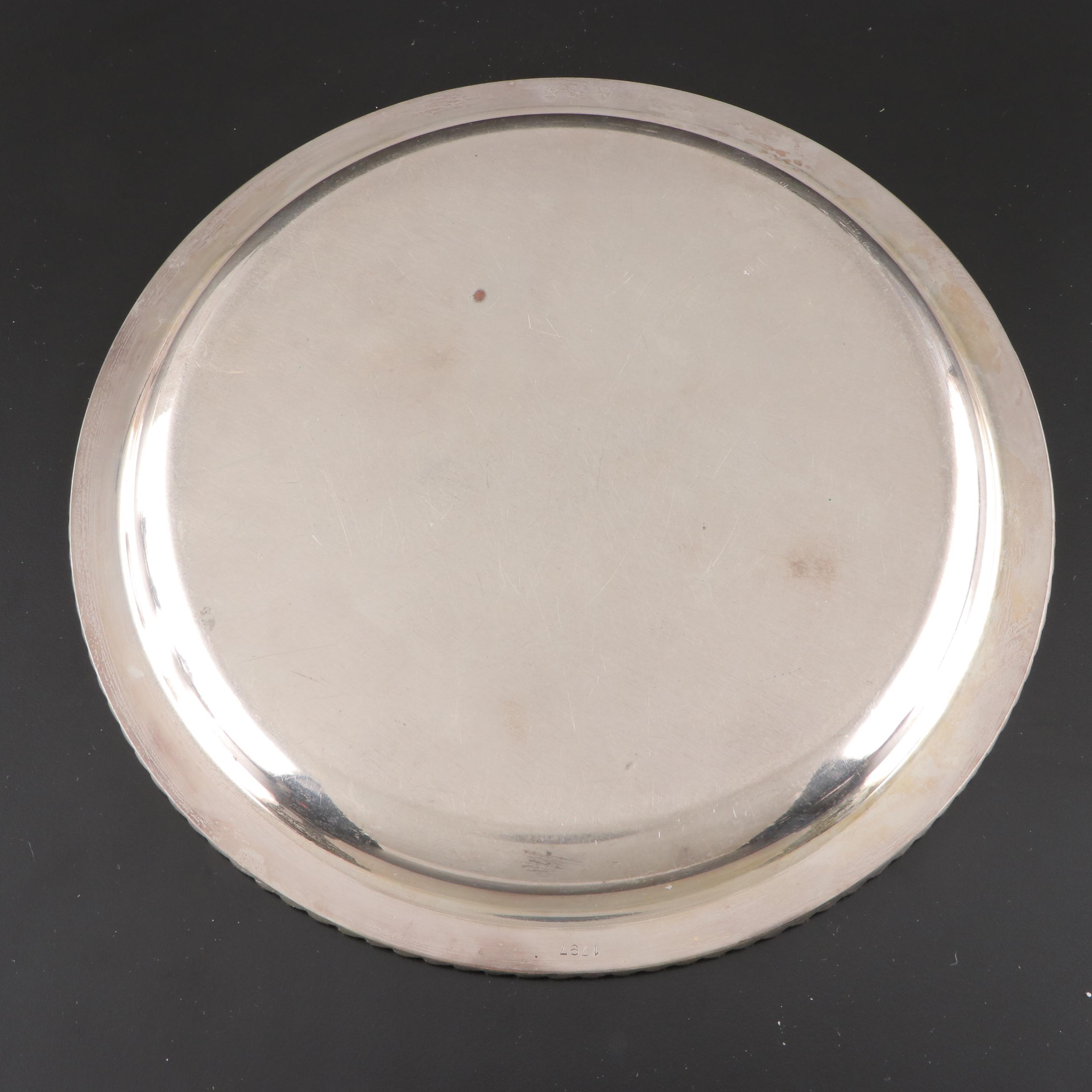 Homan Mfg. Co. and Other Silver Plate Trays and Table Accessories