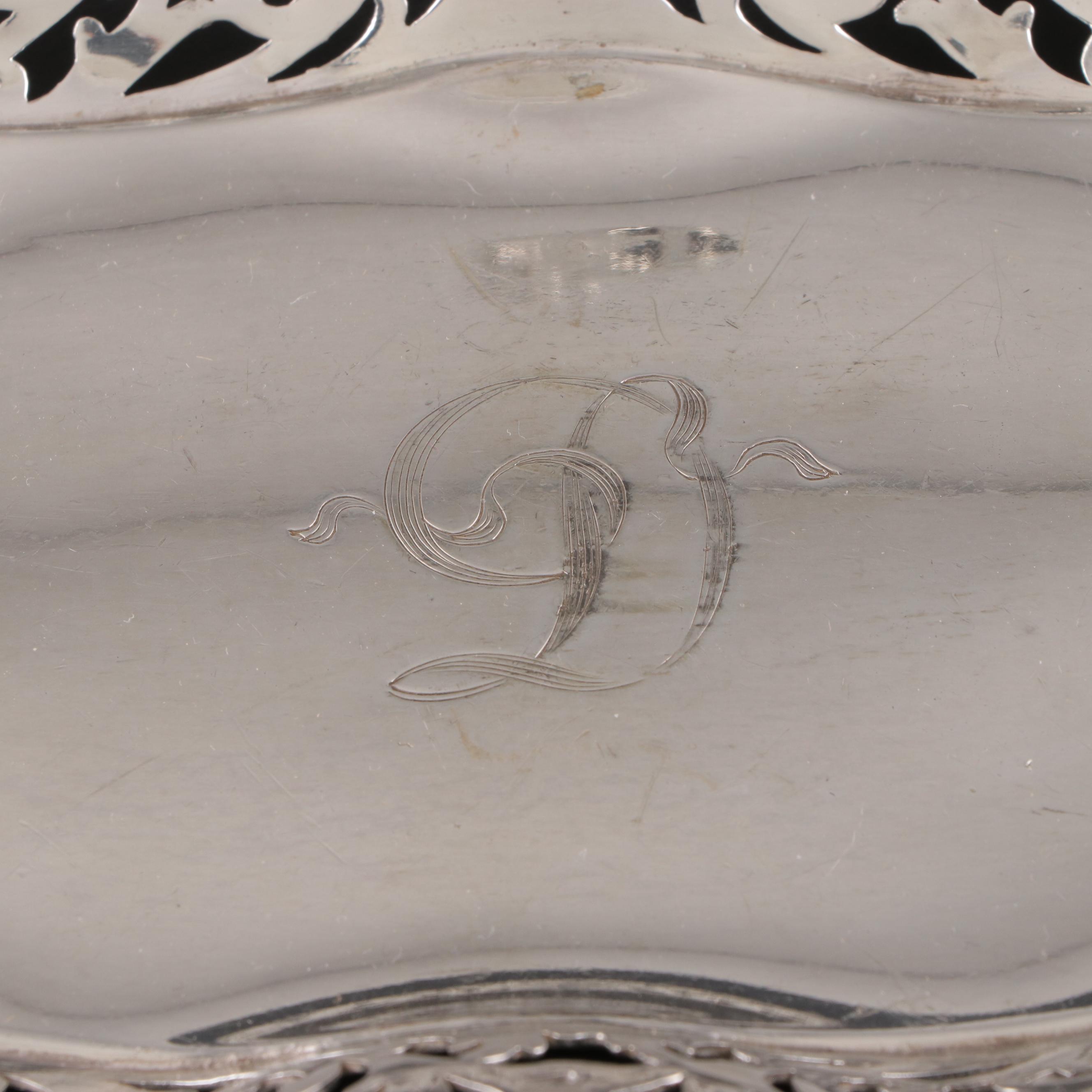 Homan Mfg. Co. and Other Silver Plate Trays and Table Accessories
