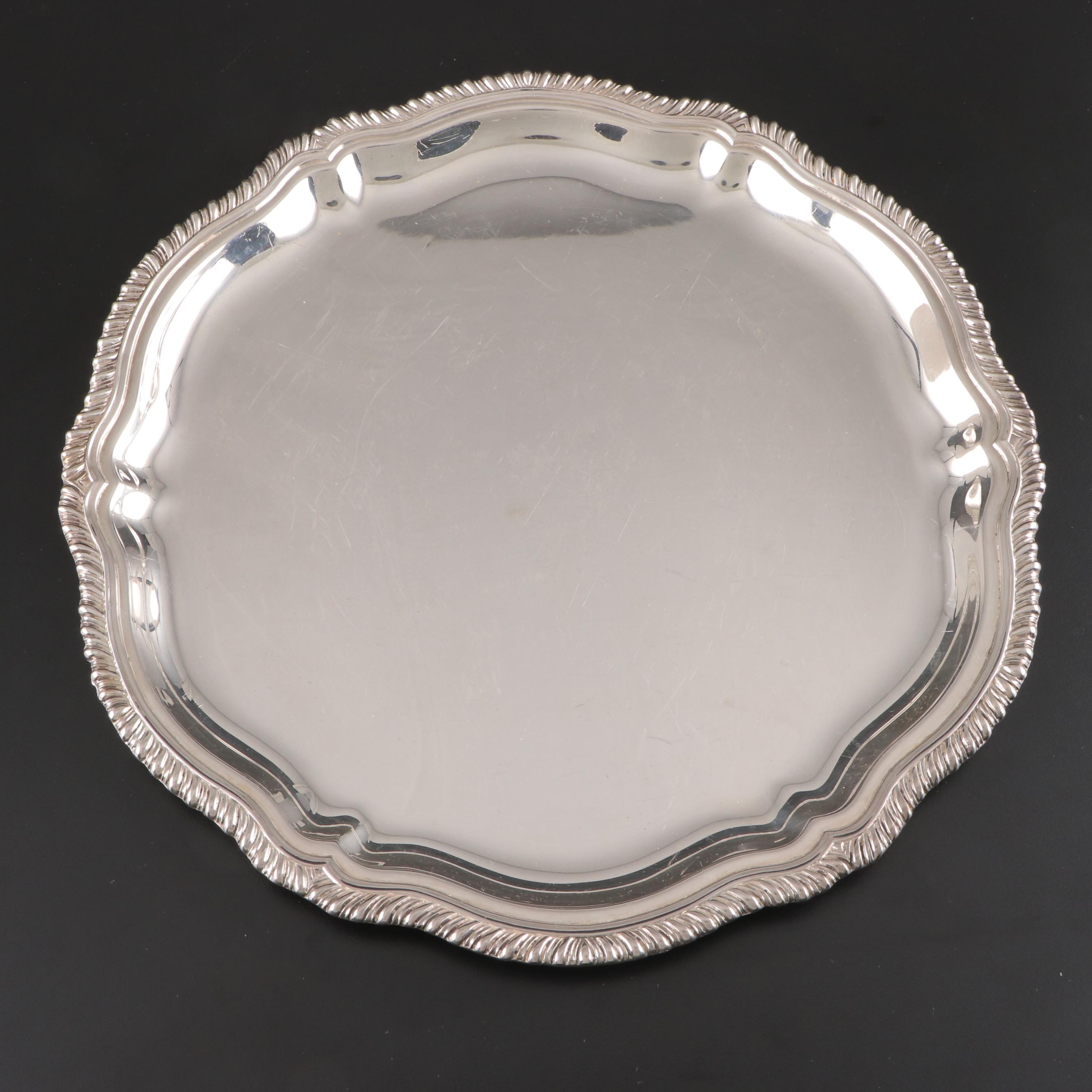 Homan Mfg. Co. and Other Silver Plate Trays and Table Accessories