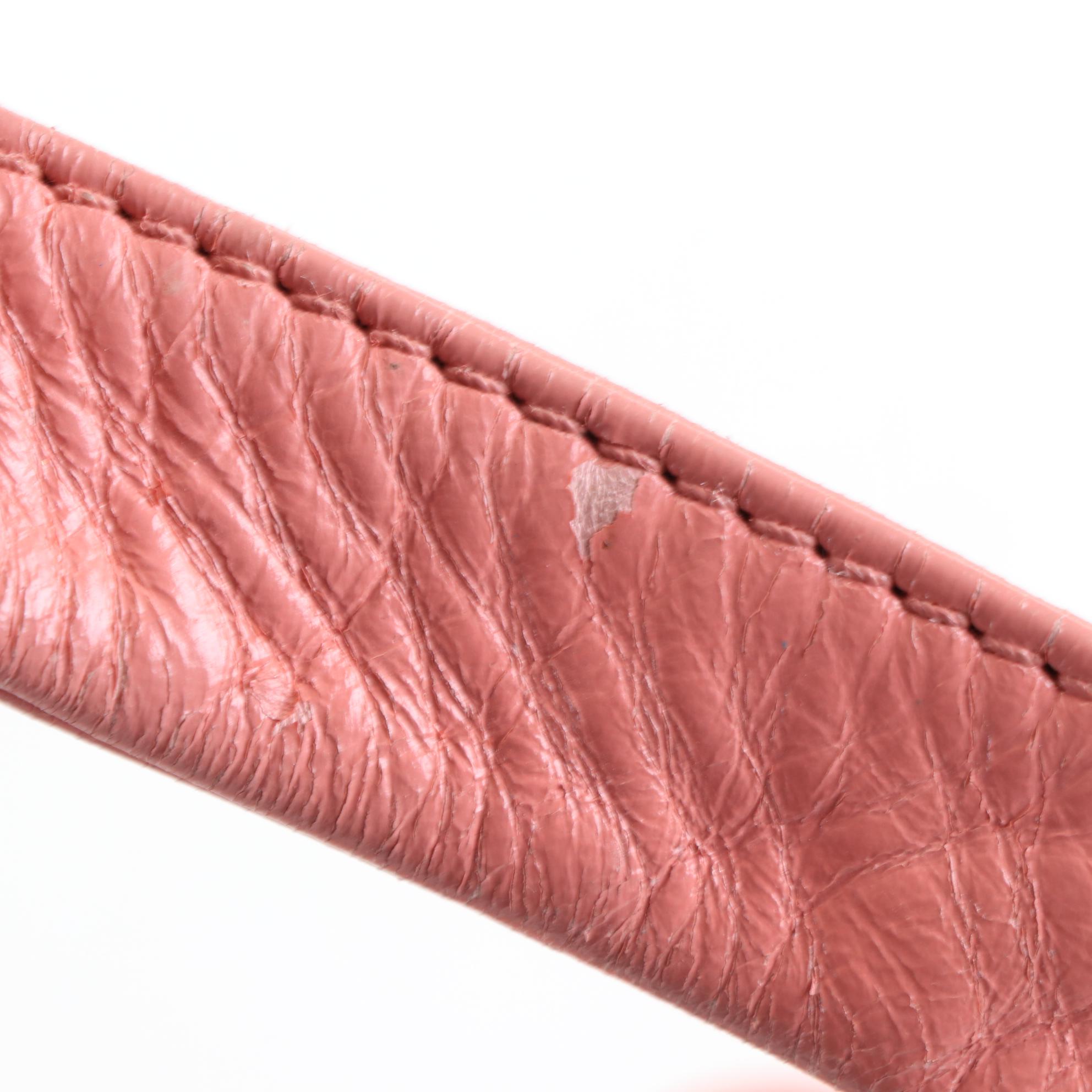 Chanel Shoulder Bag in Square Stitch and Smooth Leather