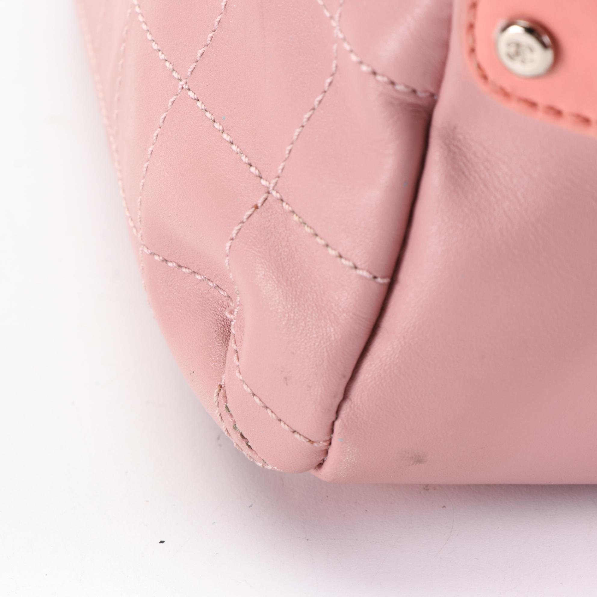 Chanel Shoulder Bag in Square Stitch and Smooth Leather