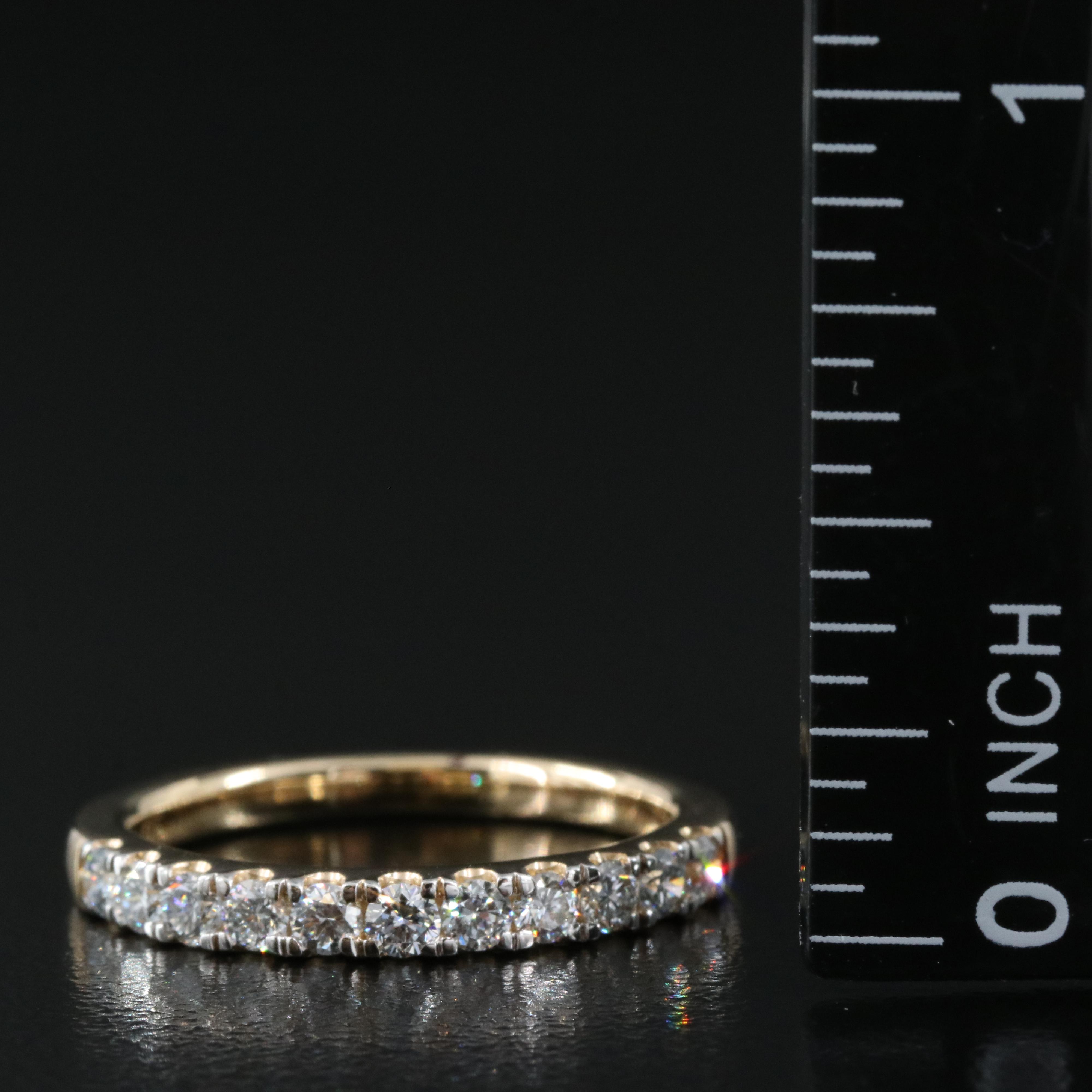 14K 0.50 CTW Lab Grown Diamond Ring with IGI Online Report