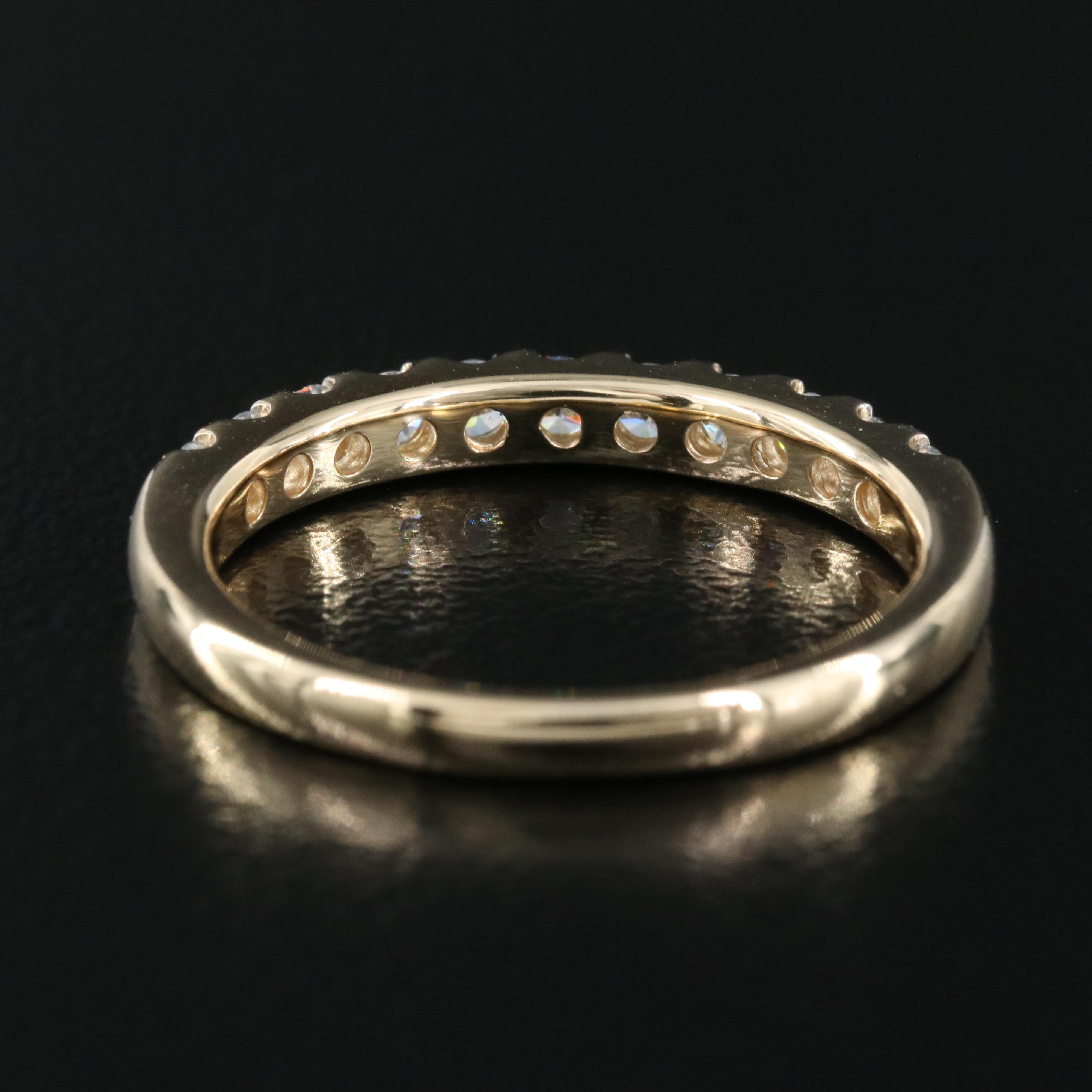 14K 0.50 CTW Lab Grown Diamond Ring with IGI Online Report