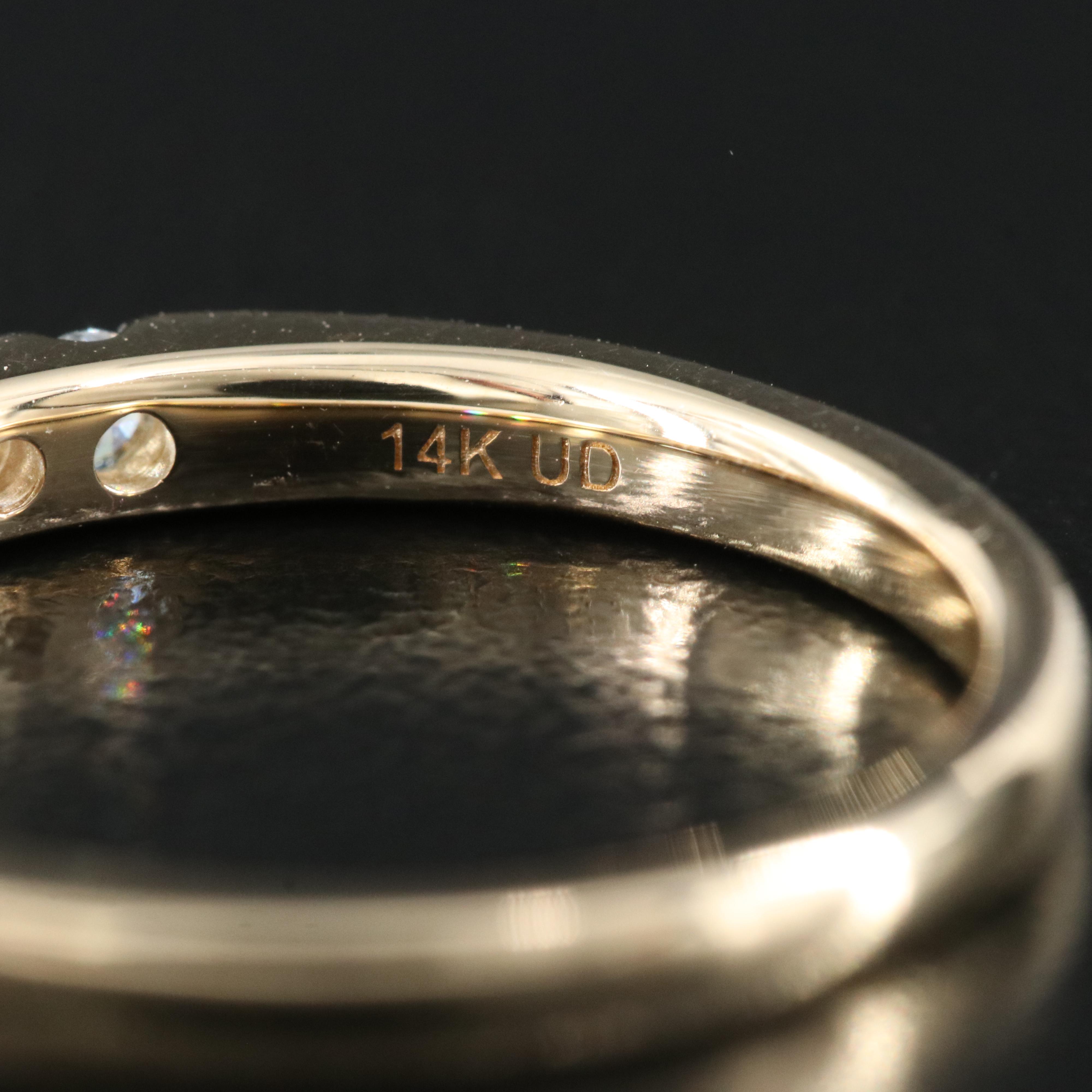 14K 0.50 CTW Lab Grown Diamond Ring with IGI Online Report