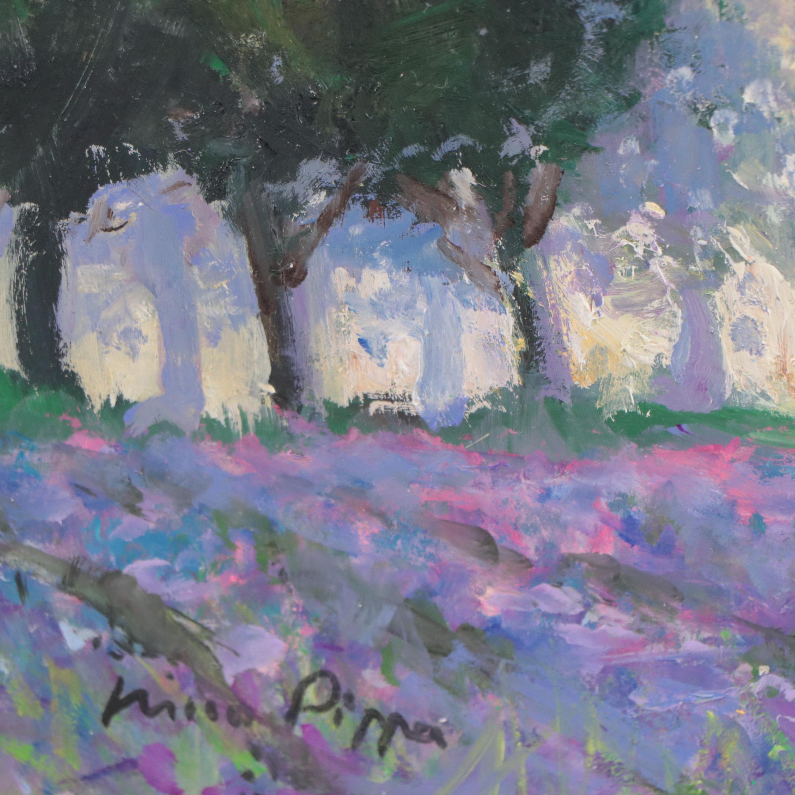 Nino Pippa Oil Painting "Provence - Van Gogh Asylum at St. Remy," 2018