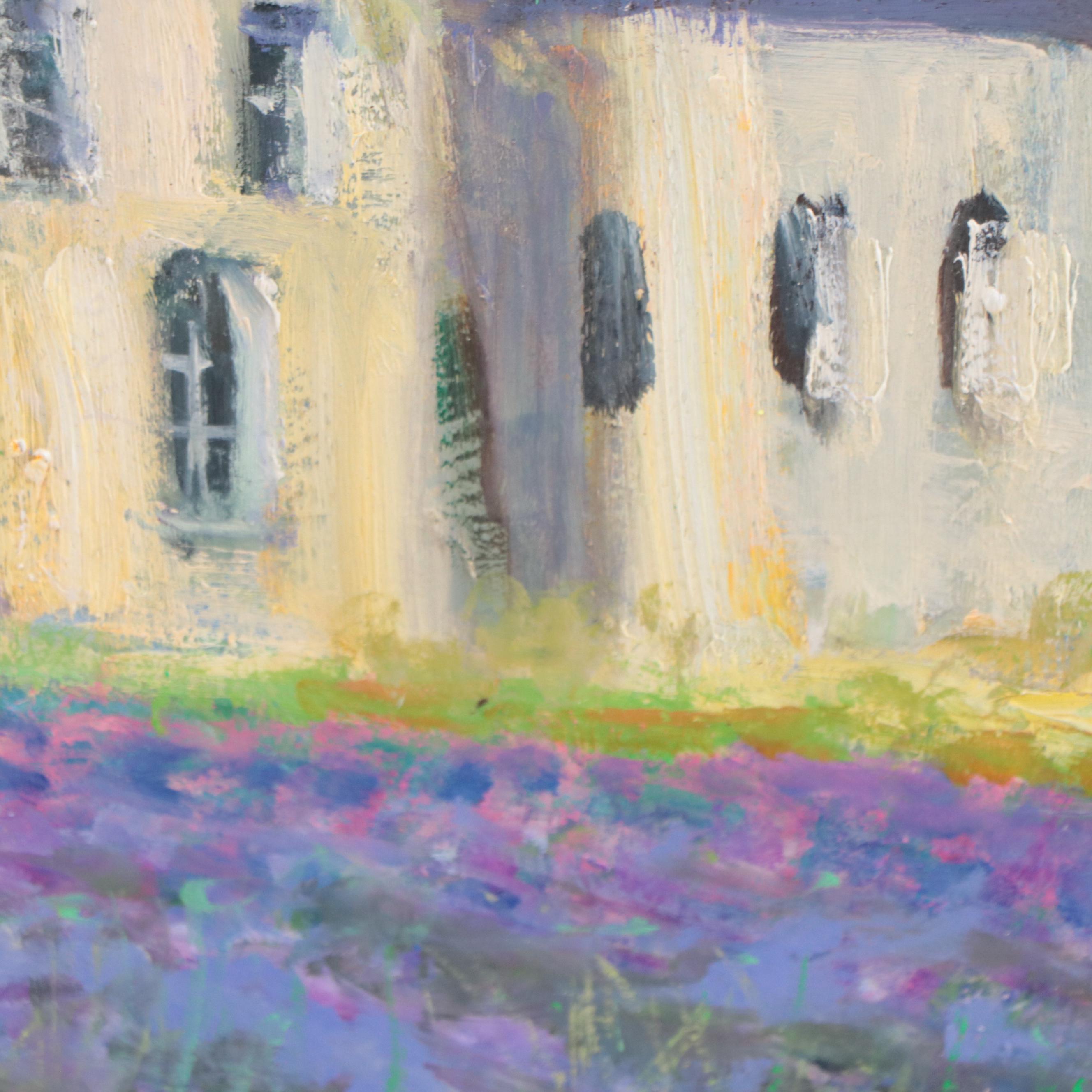 Nino Pippa Oil Painting "Provence - Van Gogh Asylum at St. Remy," 2018