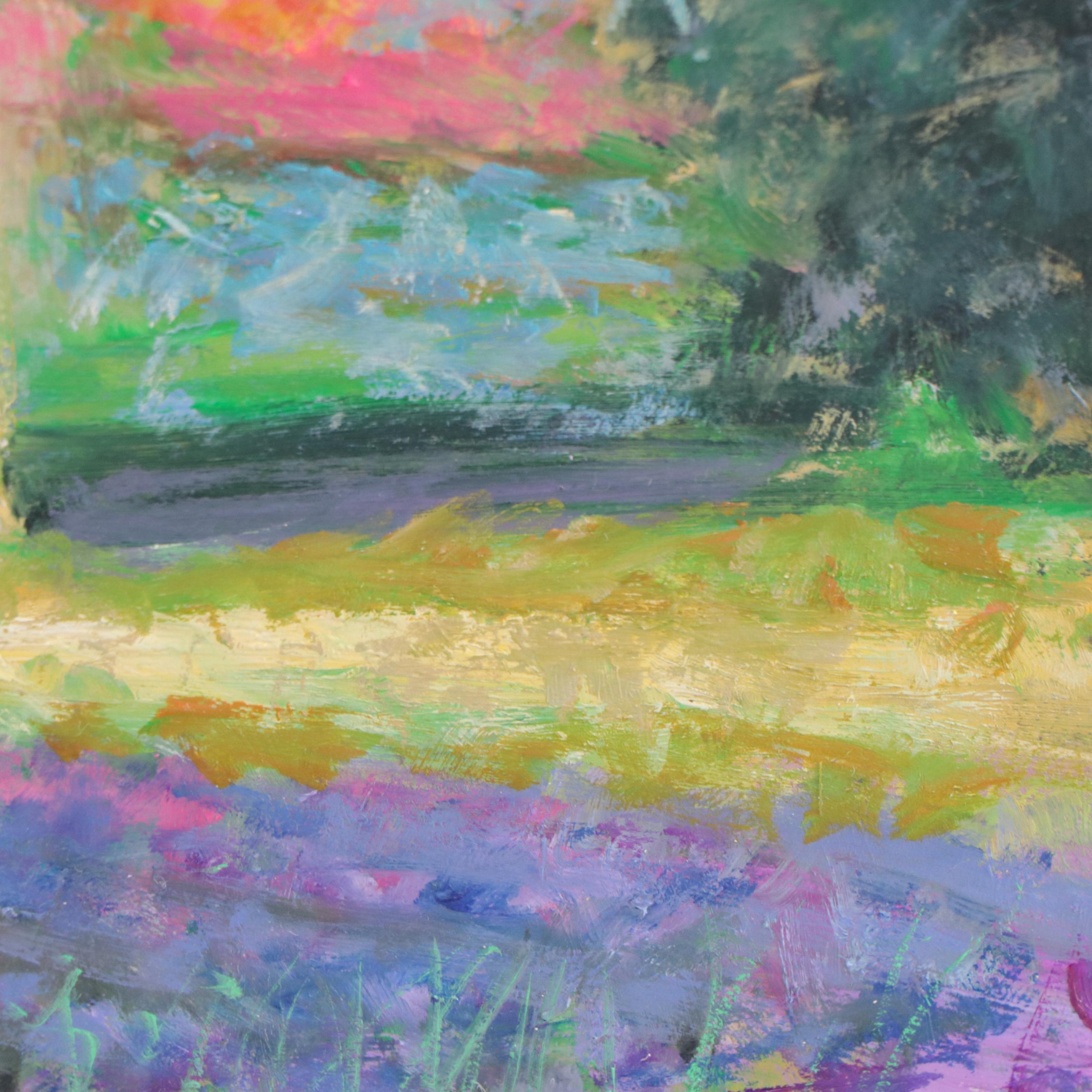 Nino Pippa Oil Painting "Provence - Van Gogh Asylum at St. Remy," 2018