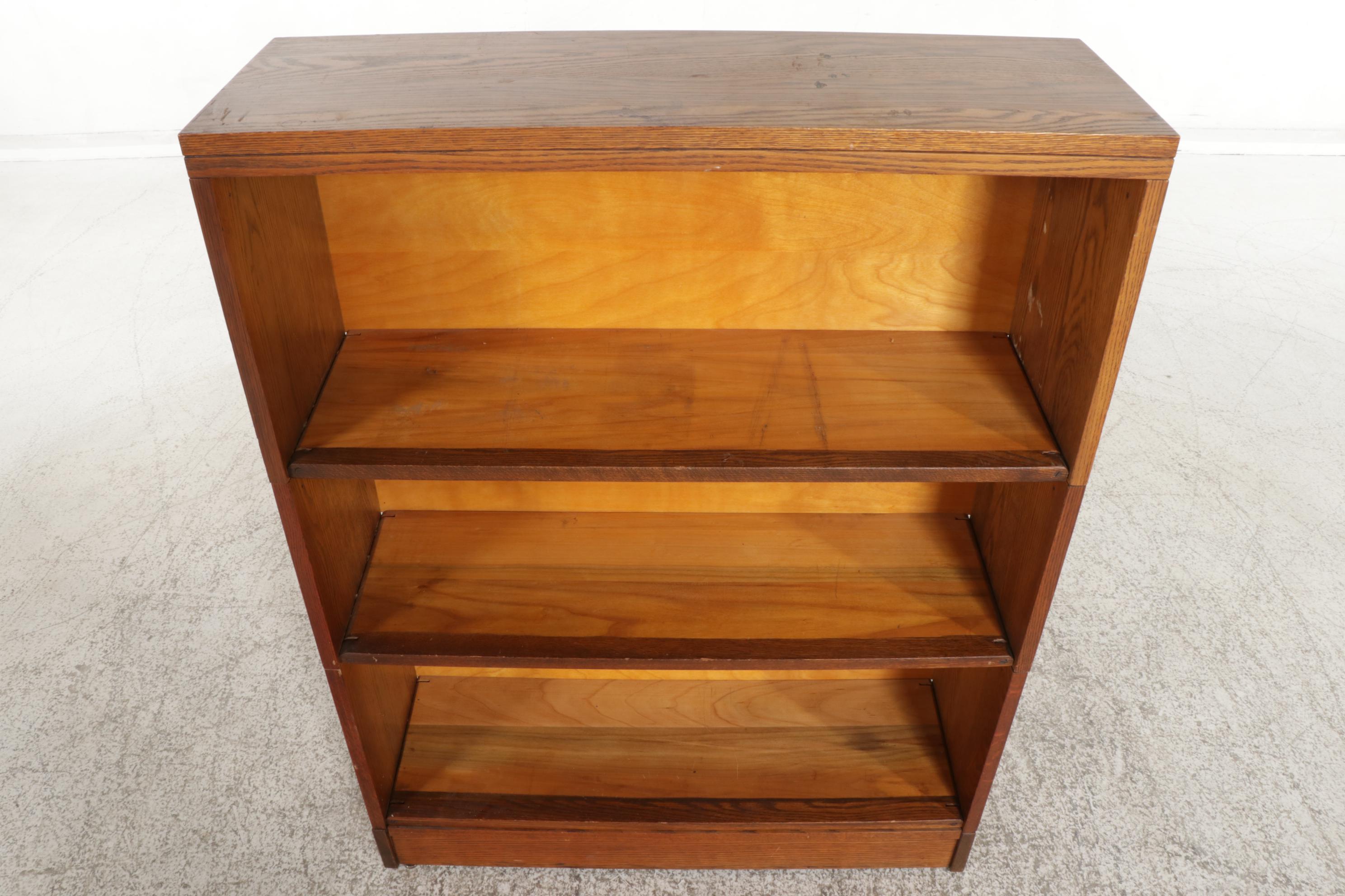 Oak Stacking Bookcase, Early to Mid 20th Century