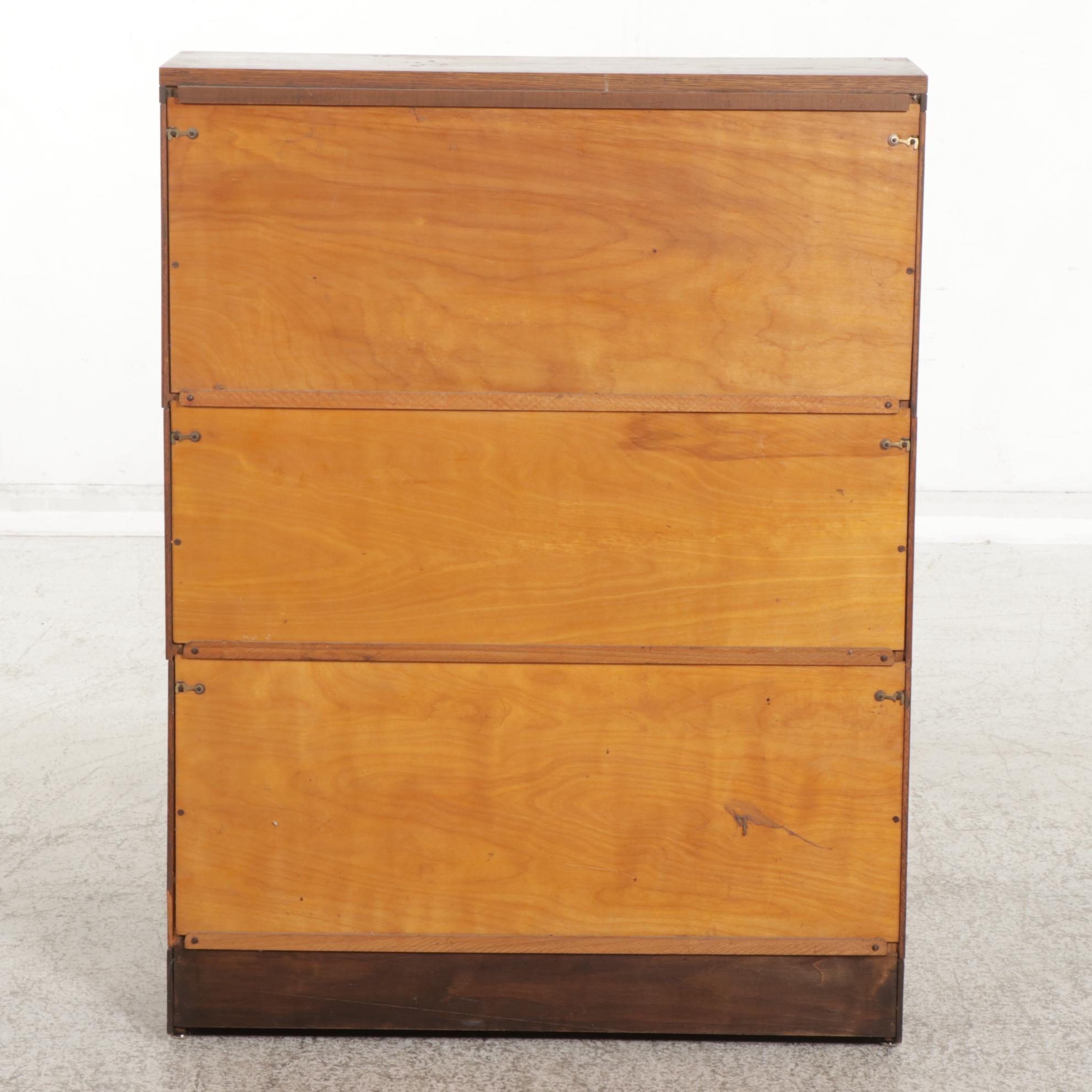 Oak Stacking Bookcase, Early to Mid 20th Century