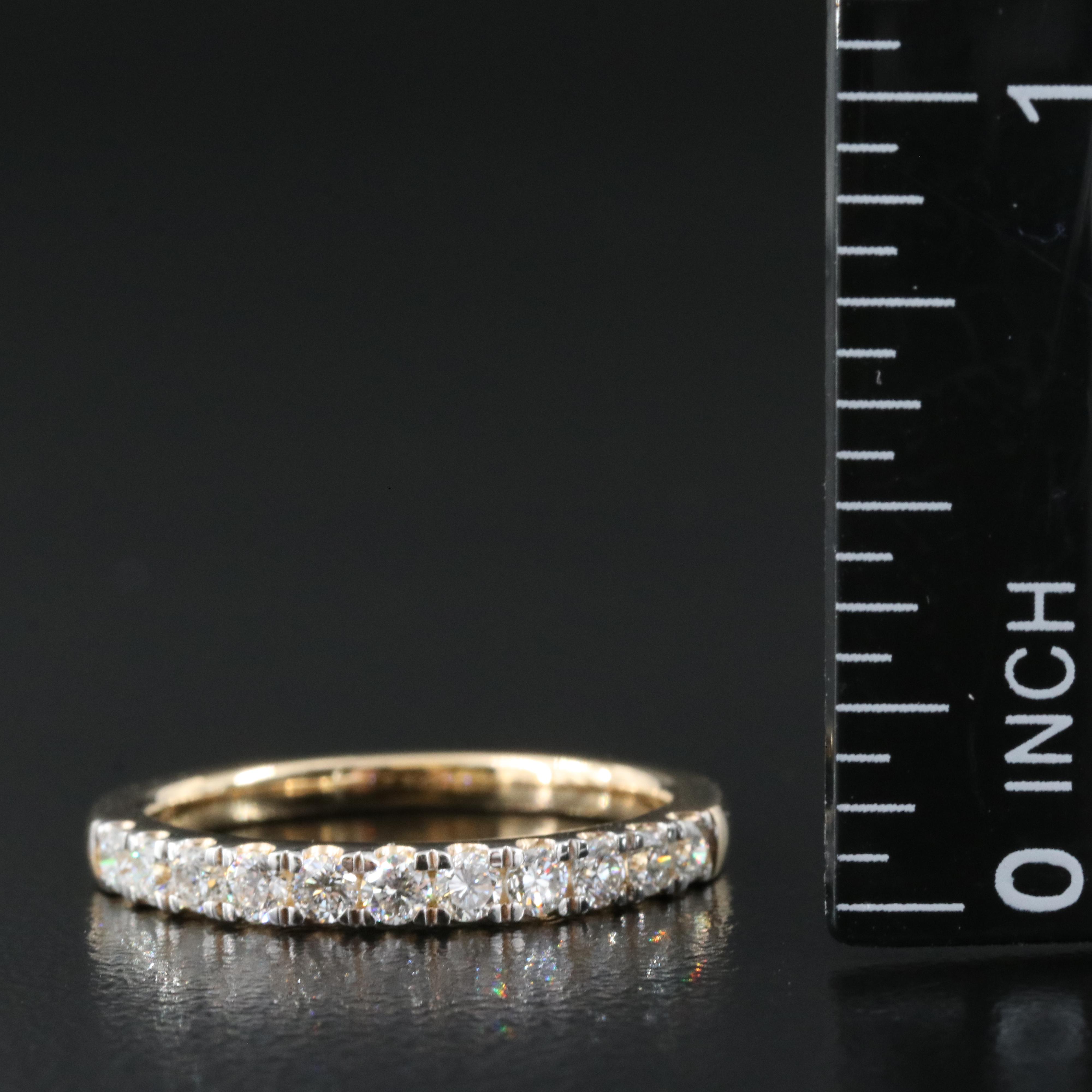 14K 0.50 CTW Lab Grown Diamond Ring with IGI Online Report