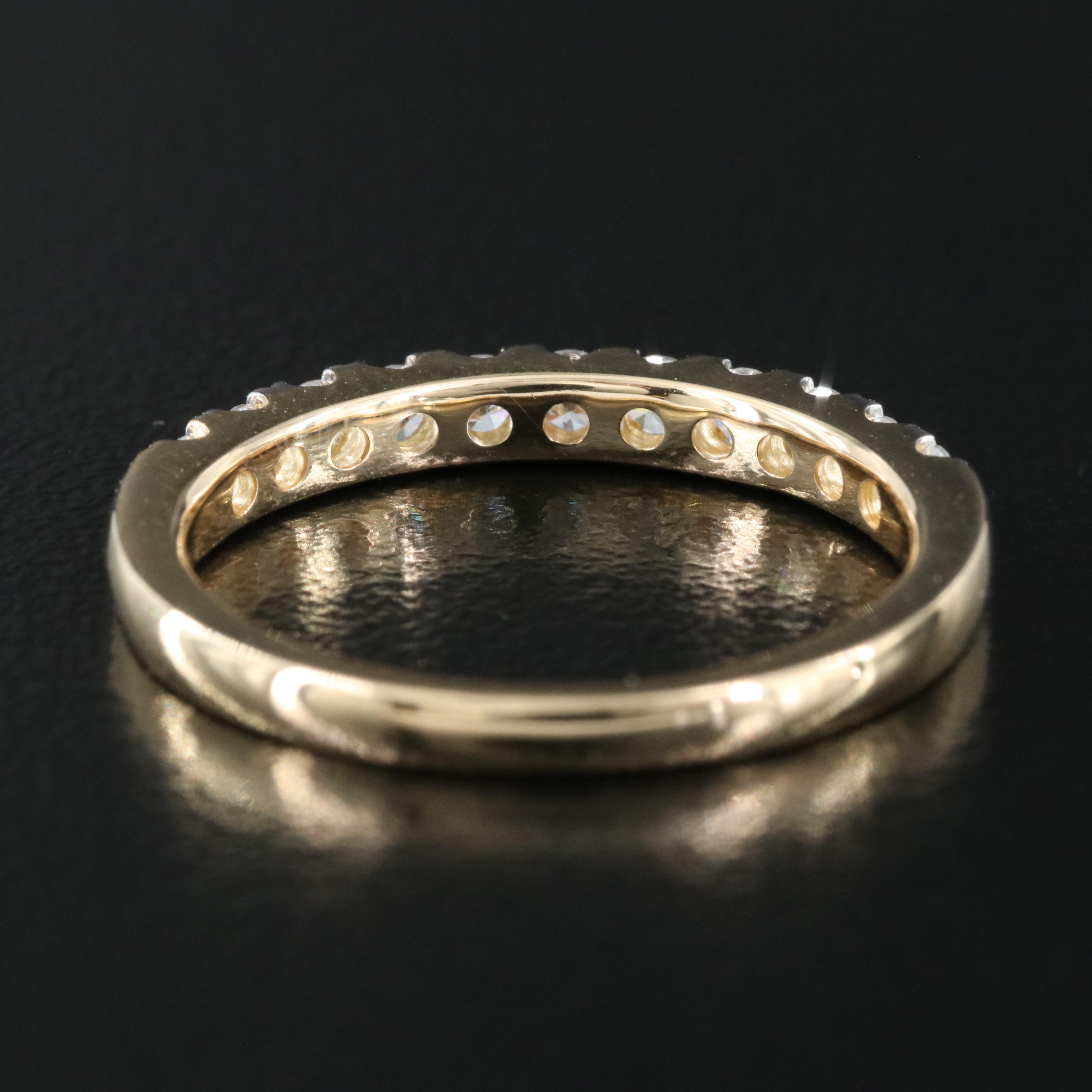 14K 0.50 CTW Lab Grown Diamond Ring with IGI Online Report