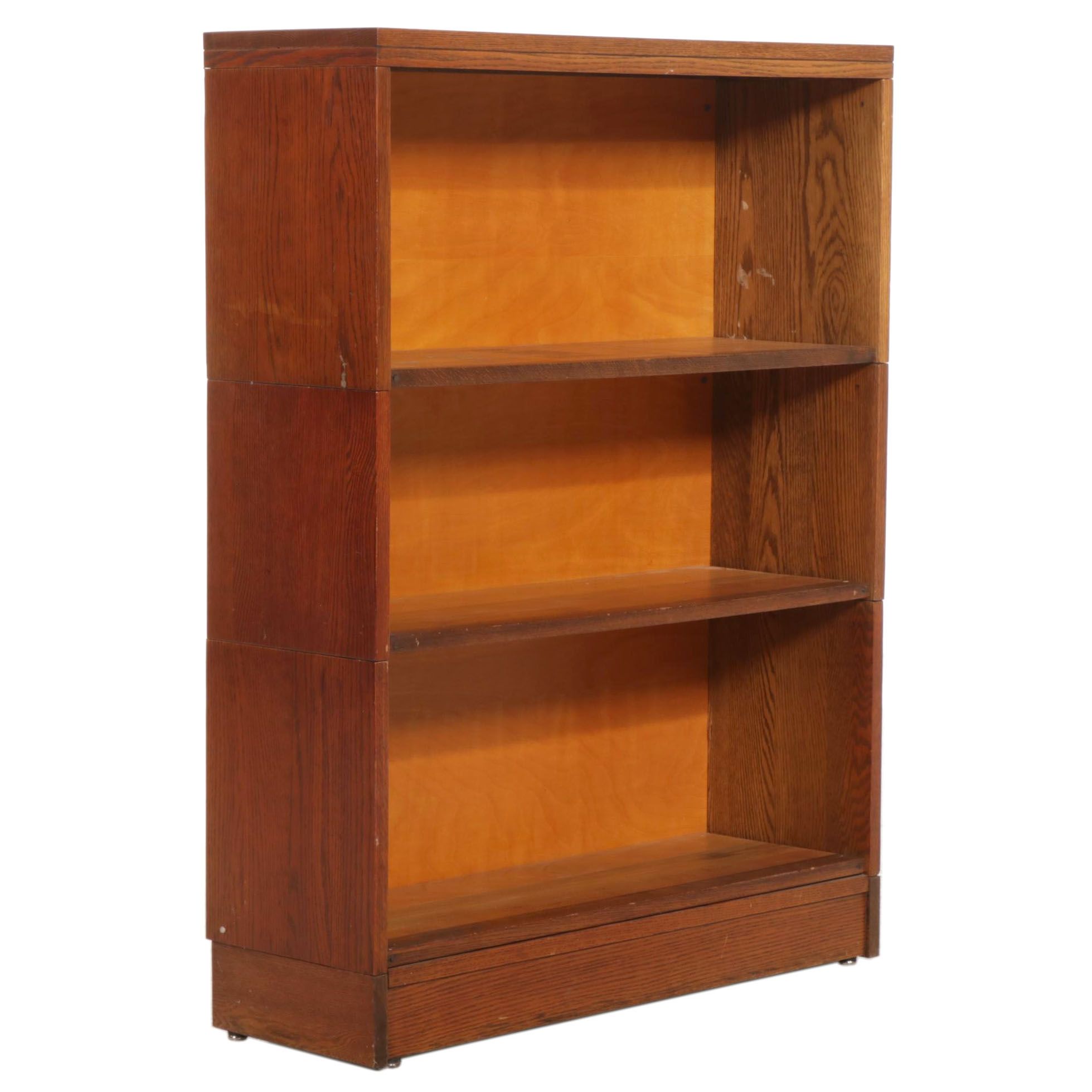Oak Stacking Bookcase, Early to Mid 20th Century