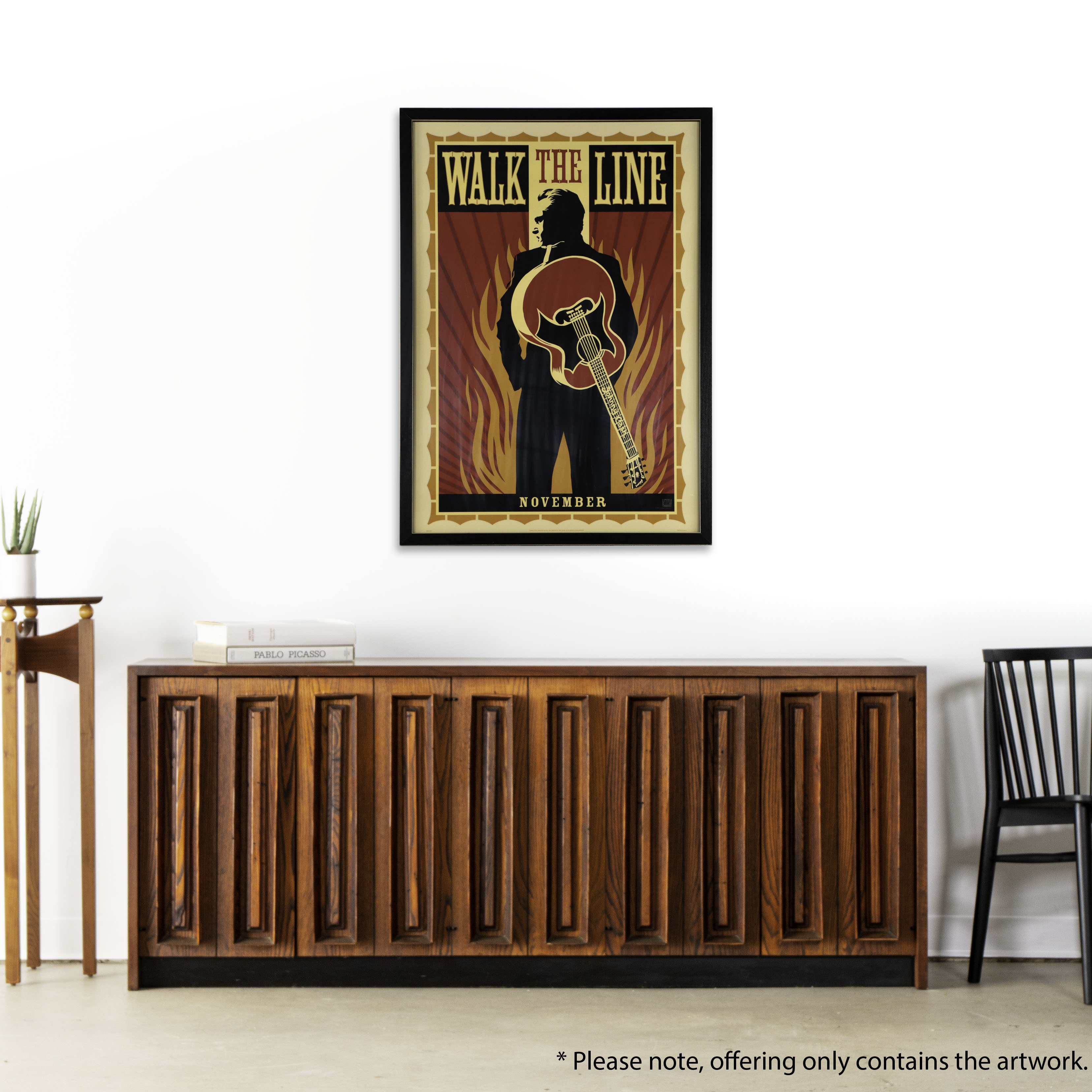 "Walk the Line" Movie Promo Poster After Shepard Fairey, 2005