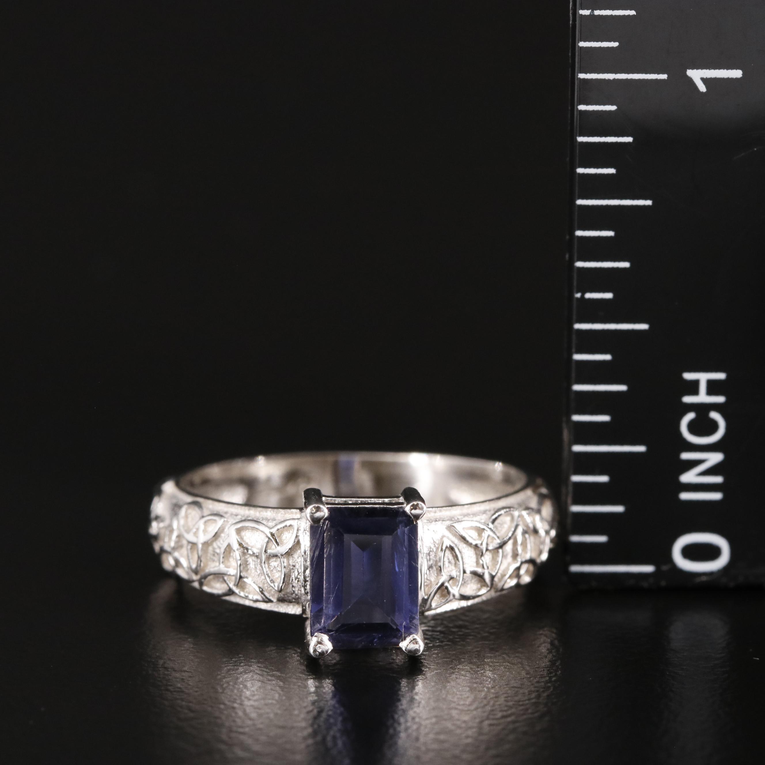 Sterling Tanzanite Ring
