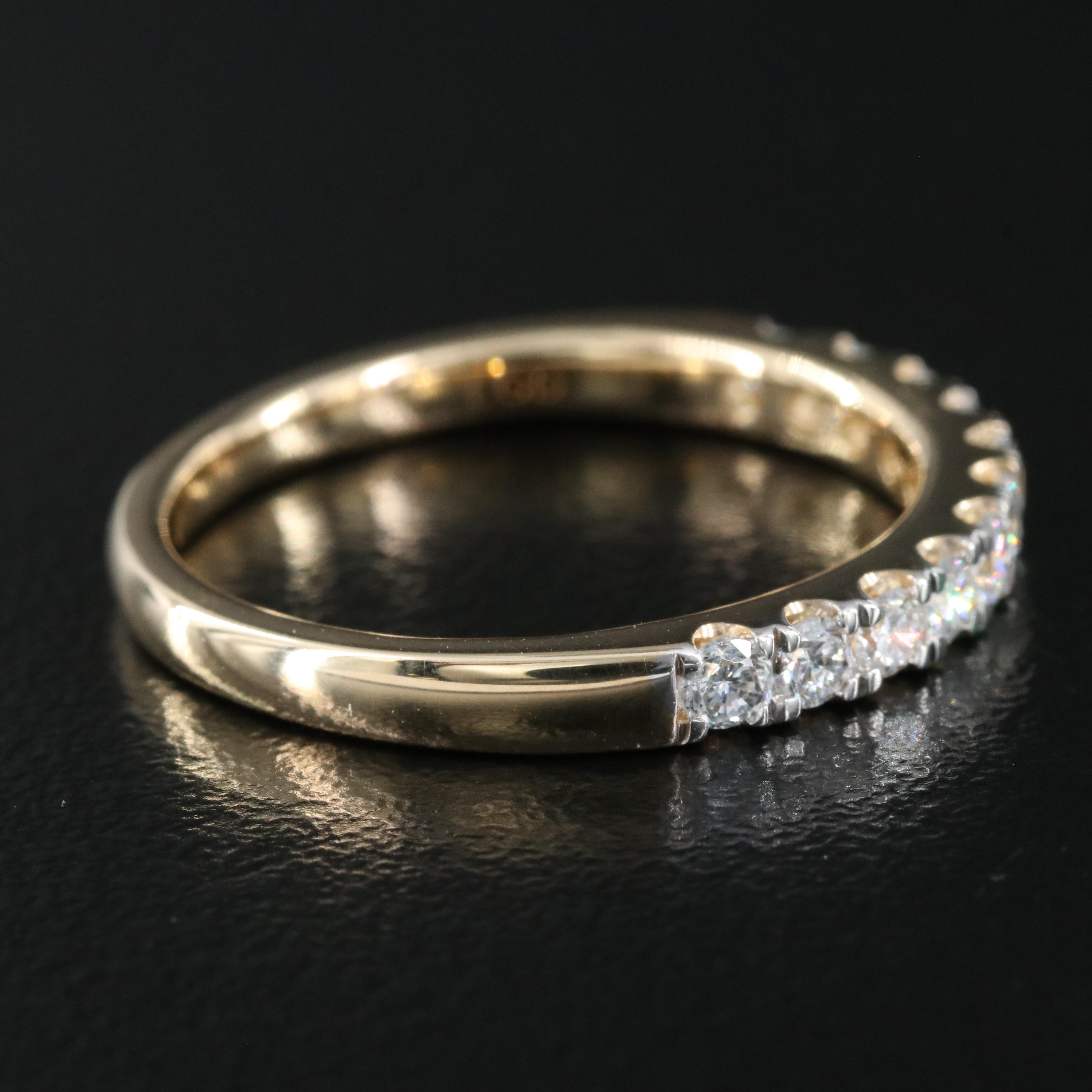 14K 0.50 CTW Lab Grown Diamond Ring with IGI Online Report