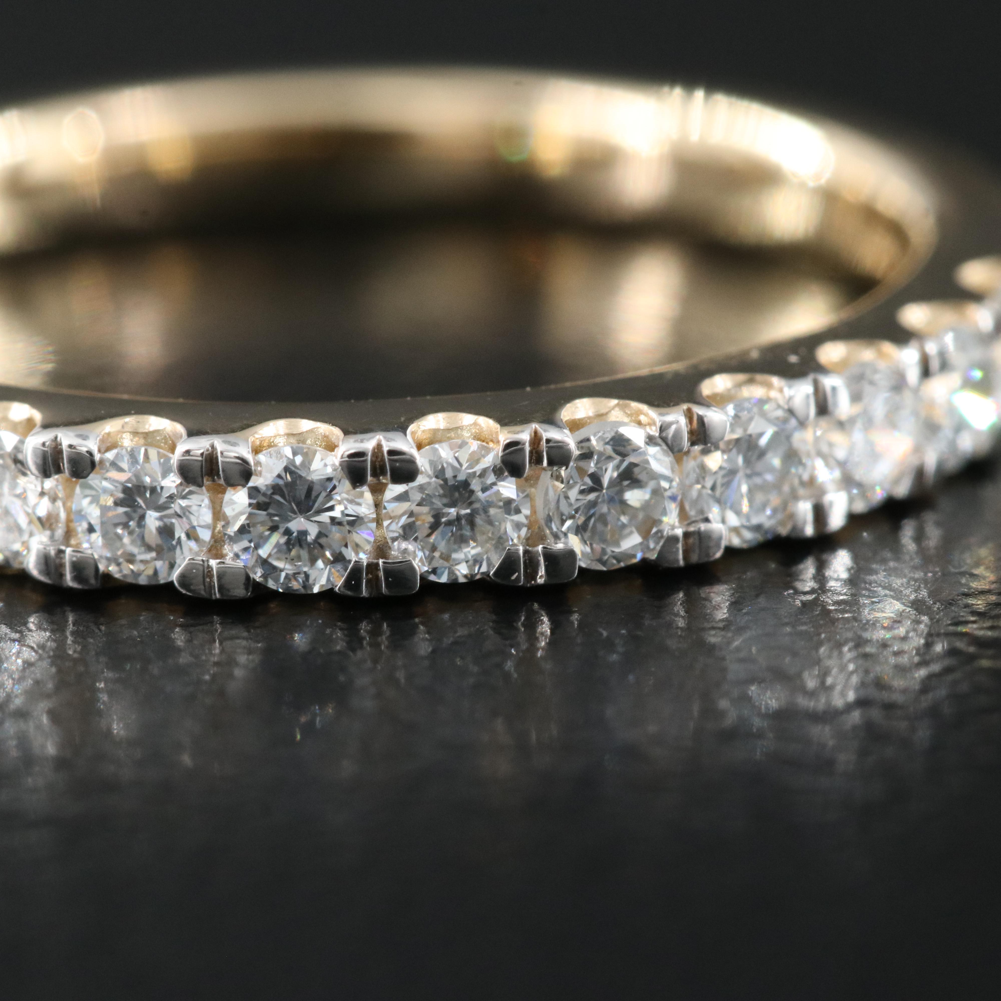 14K 0.50 CTW Lab Grown Diamond Ring with IGI Online Report