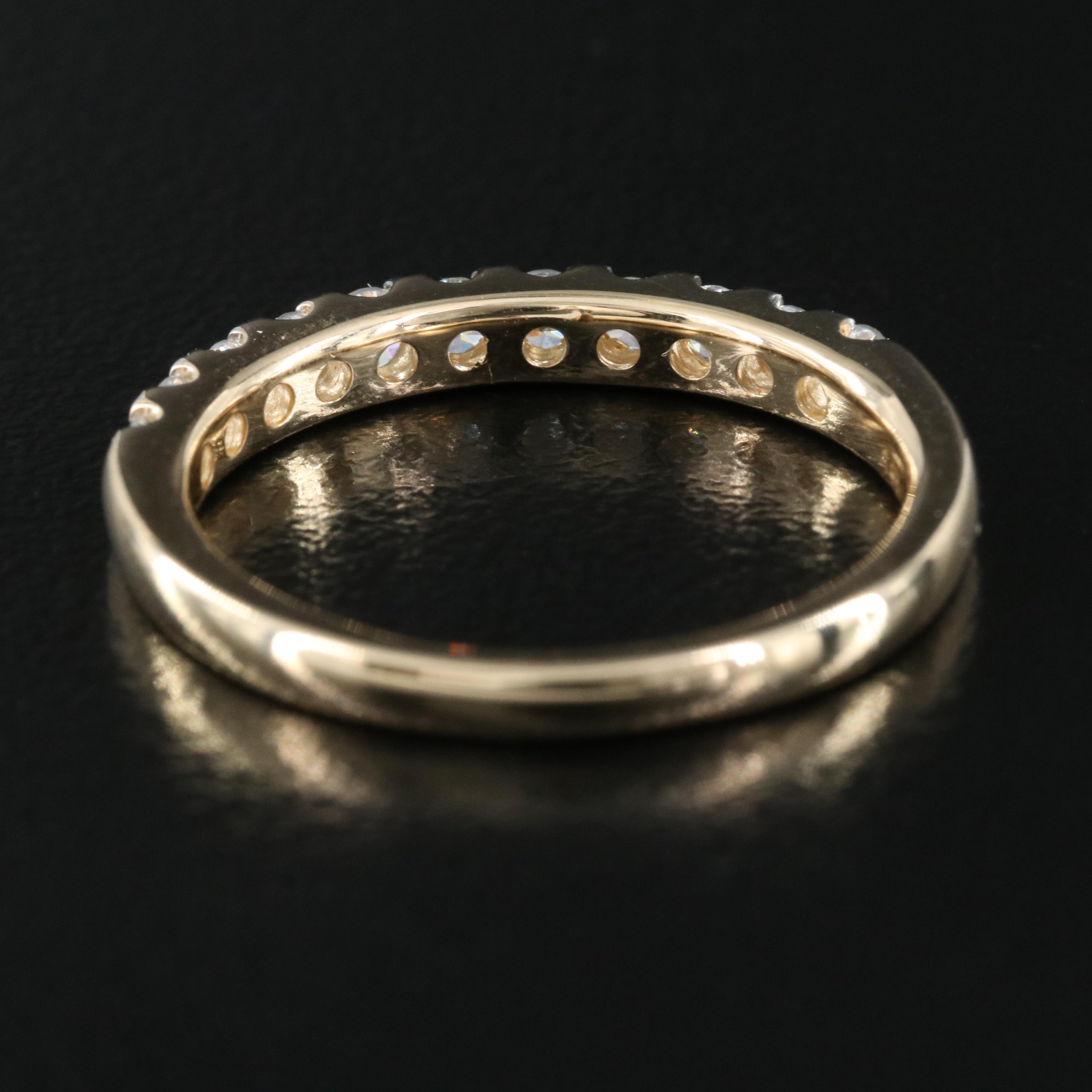 14K 0.50 CTW Lab Grown Diamond Ring with IGI Online Report