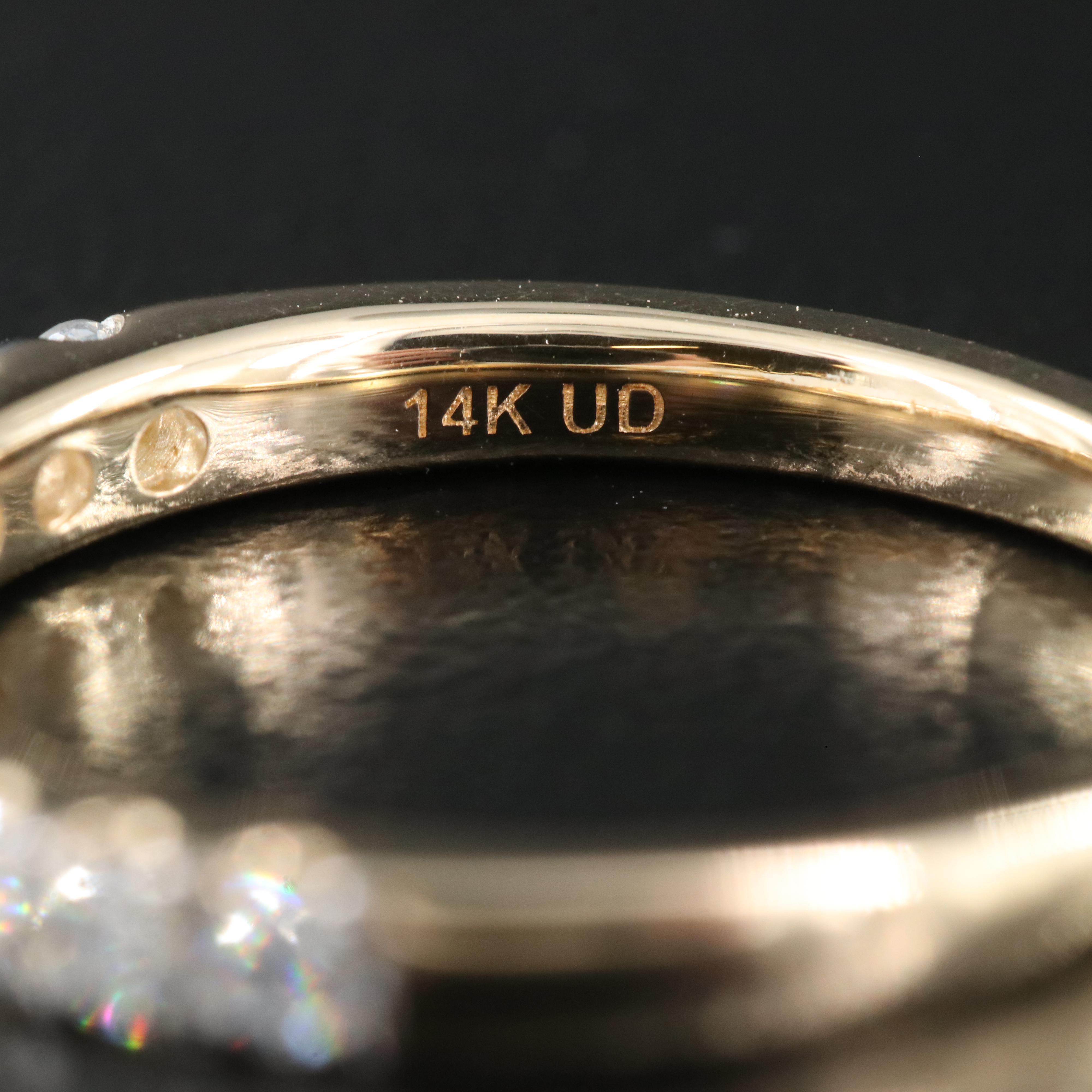 14K 0.50 CTW Lab Grown Diamond Ring with IGI Online Report