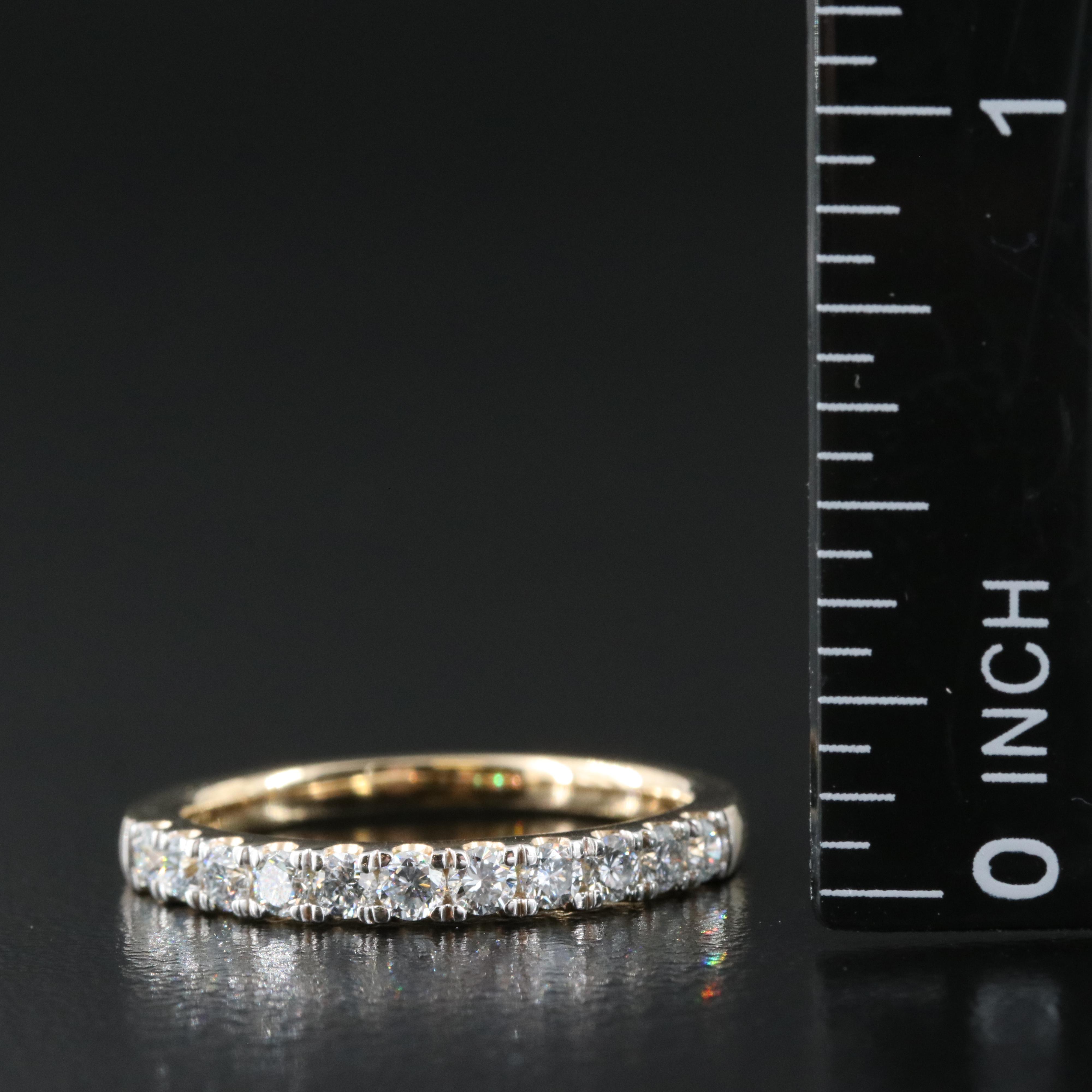 14K 0.50 CTW Lab Grown Diamond Ring with IGI Online Report