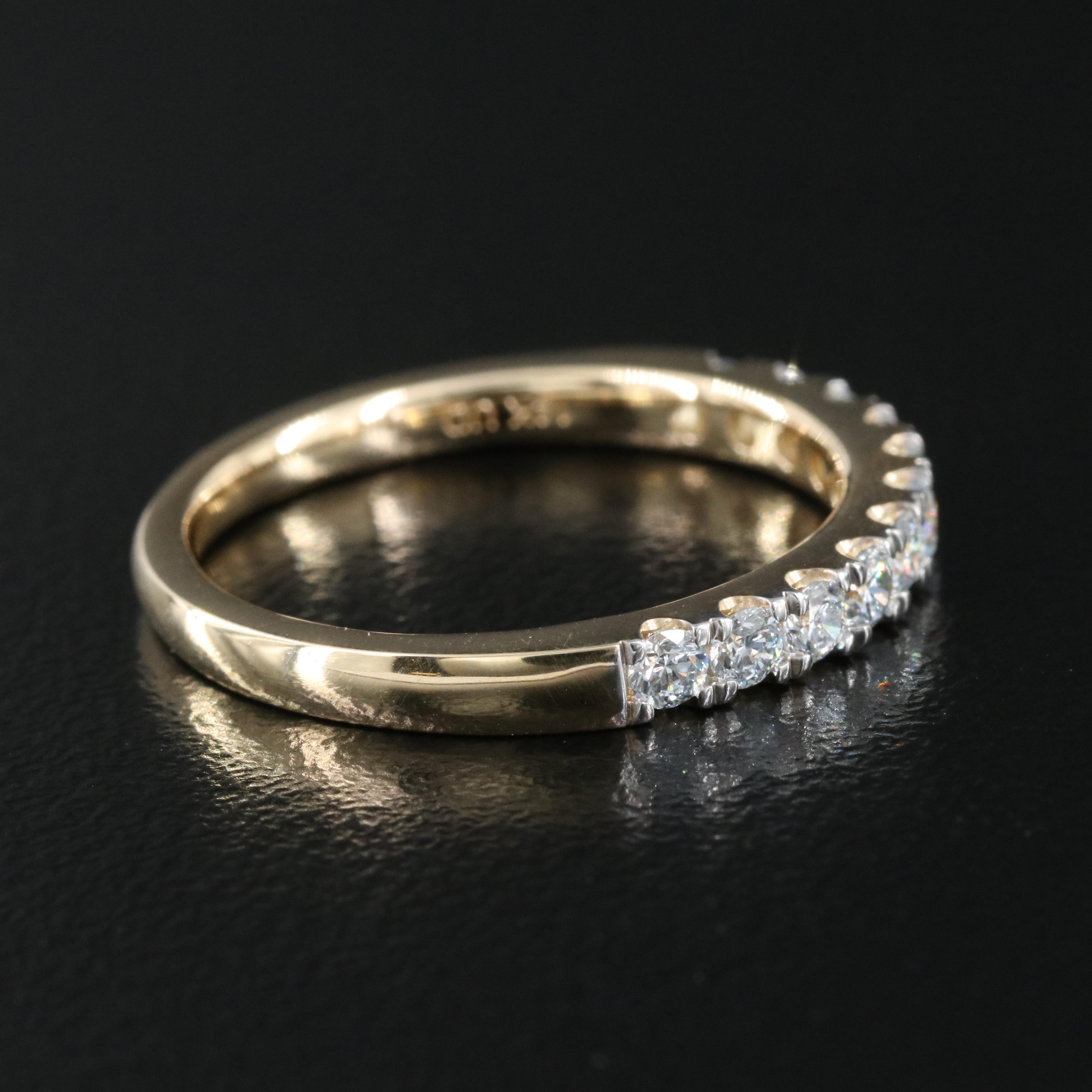 14K 0.50 CTW Lab Grown Diamond Ring with IGI Online Report